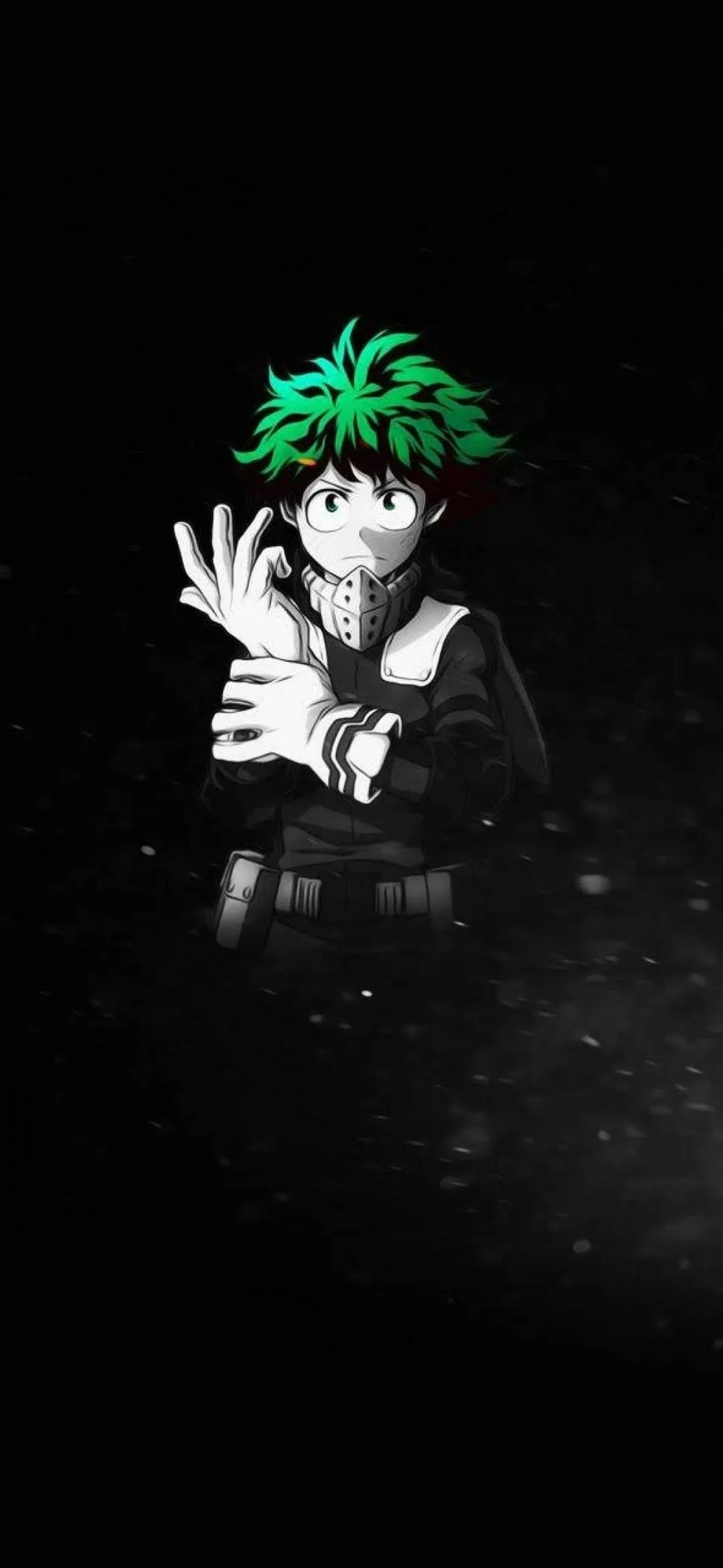 Heroic Anime Character Ready for Epic Battle Scene