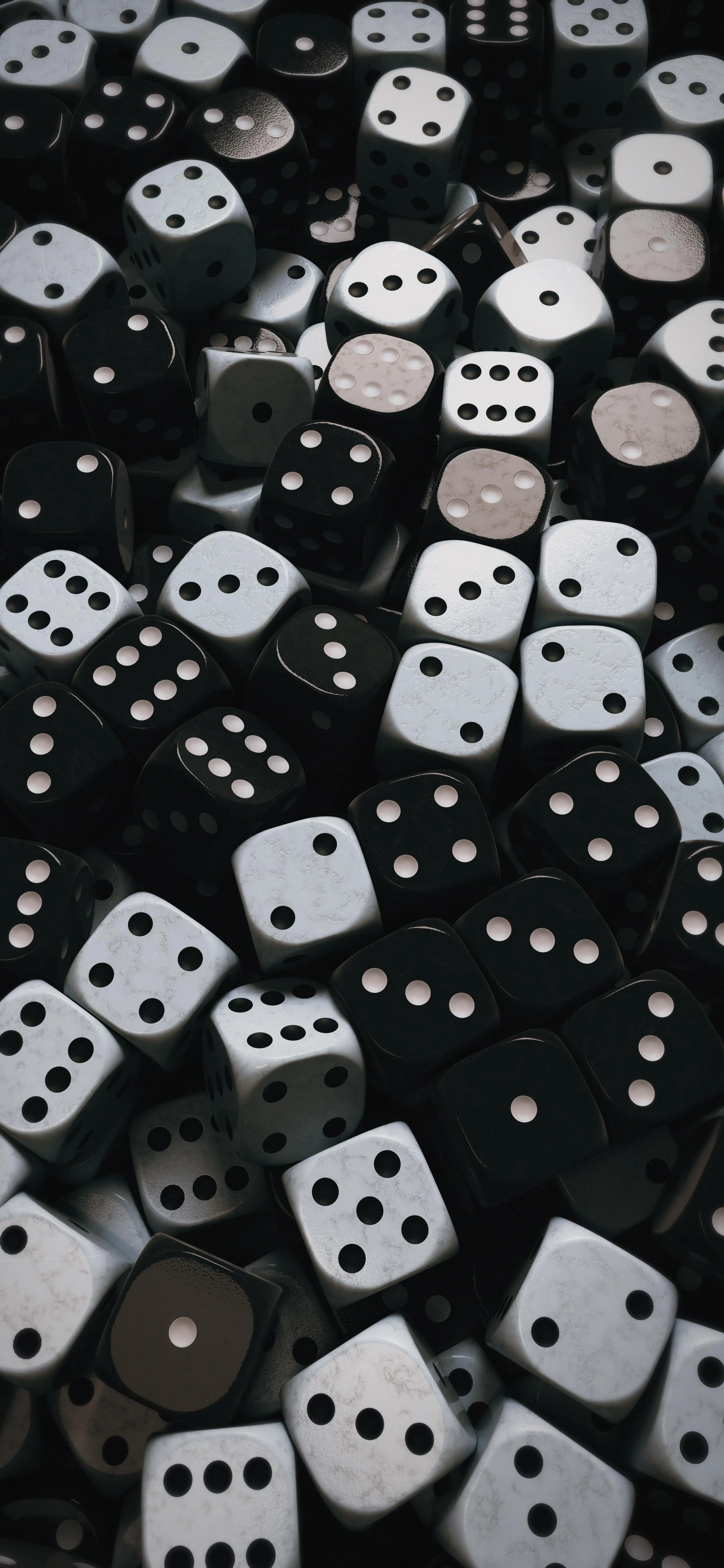 Image of Monochrome Dice Pattern for a Bold Minimal Aesthetic