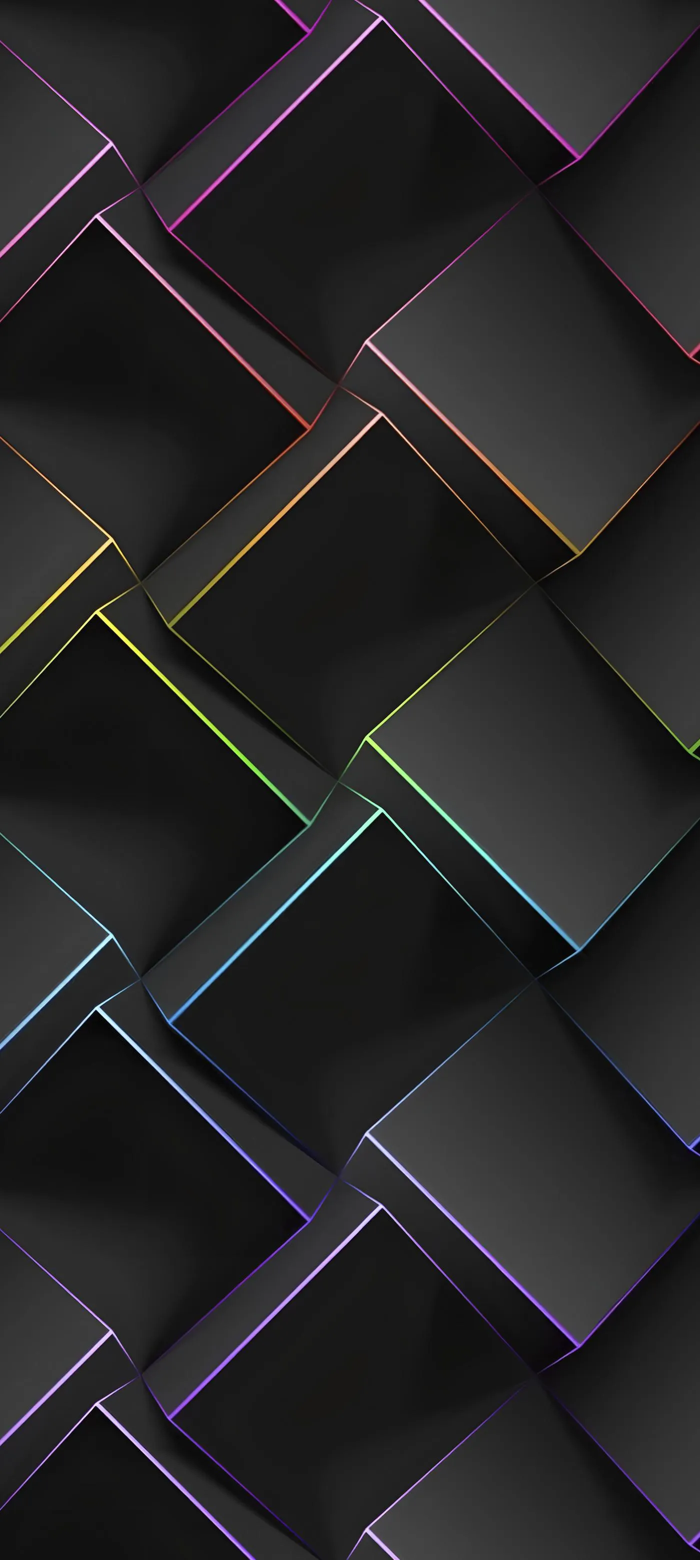 Interwoven Black Metallic Texture Background Wallpaper