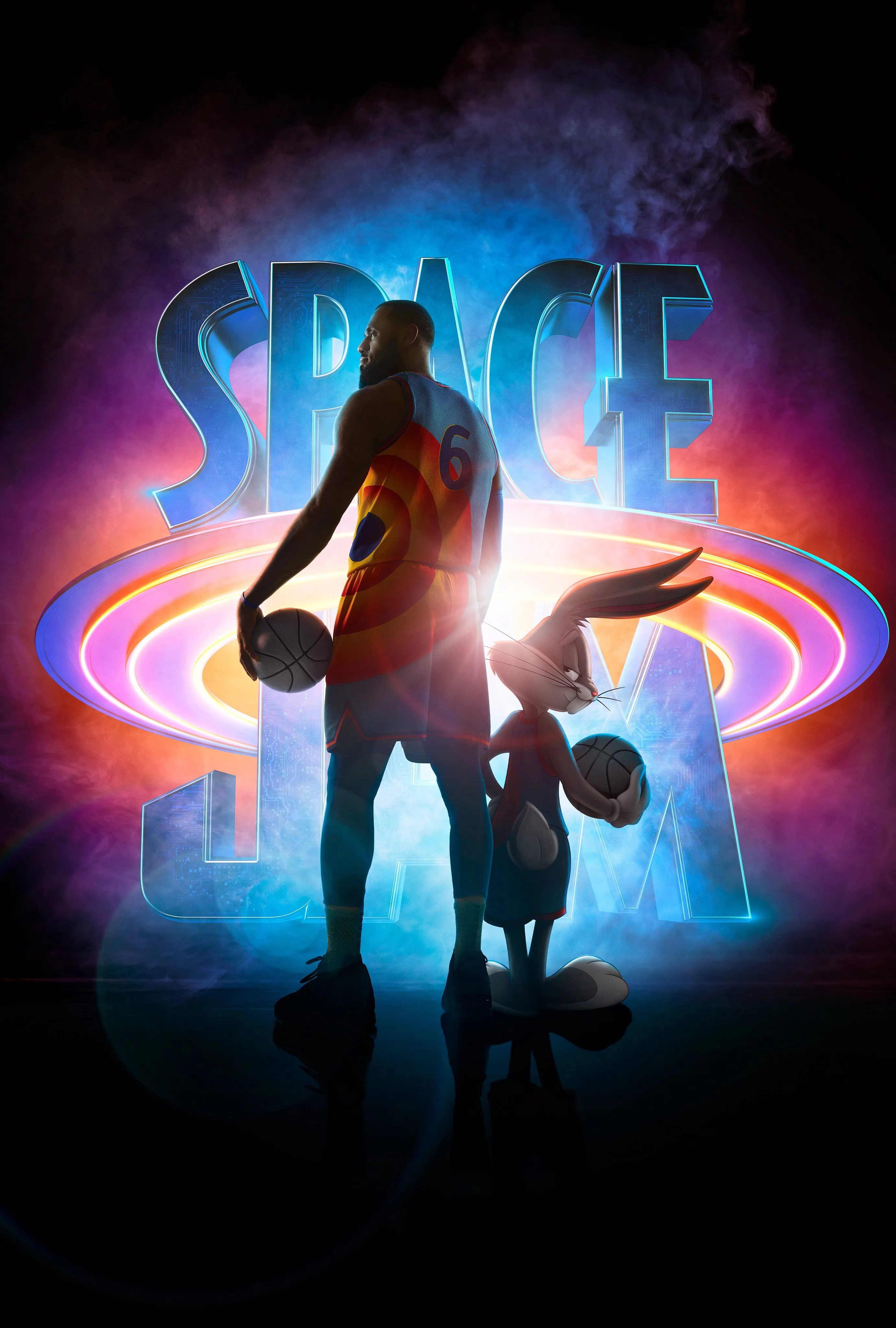 Lebron James Teams Up with Bugs Bunny in Space Jam Poster