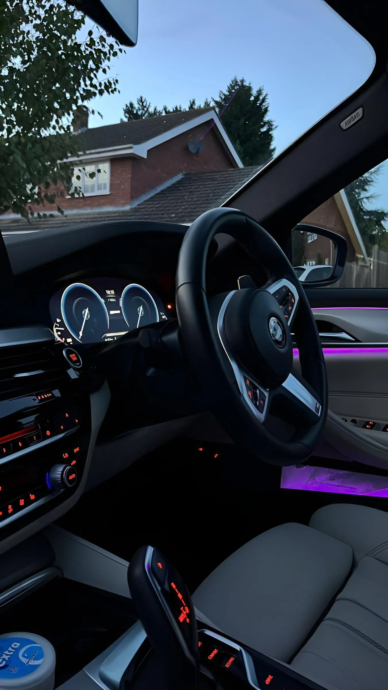 Luxury Car Interior Dashboard Closeup HD Wallpaper