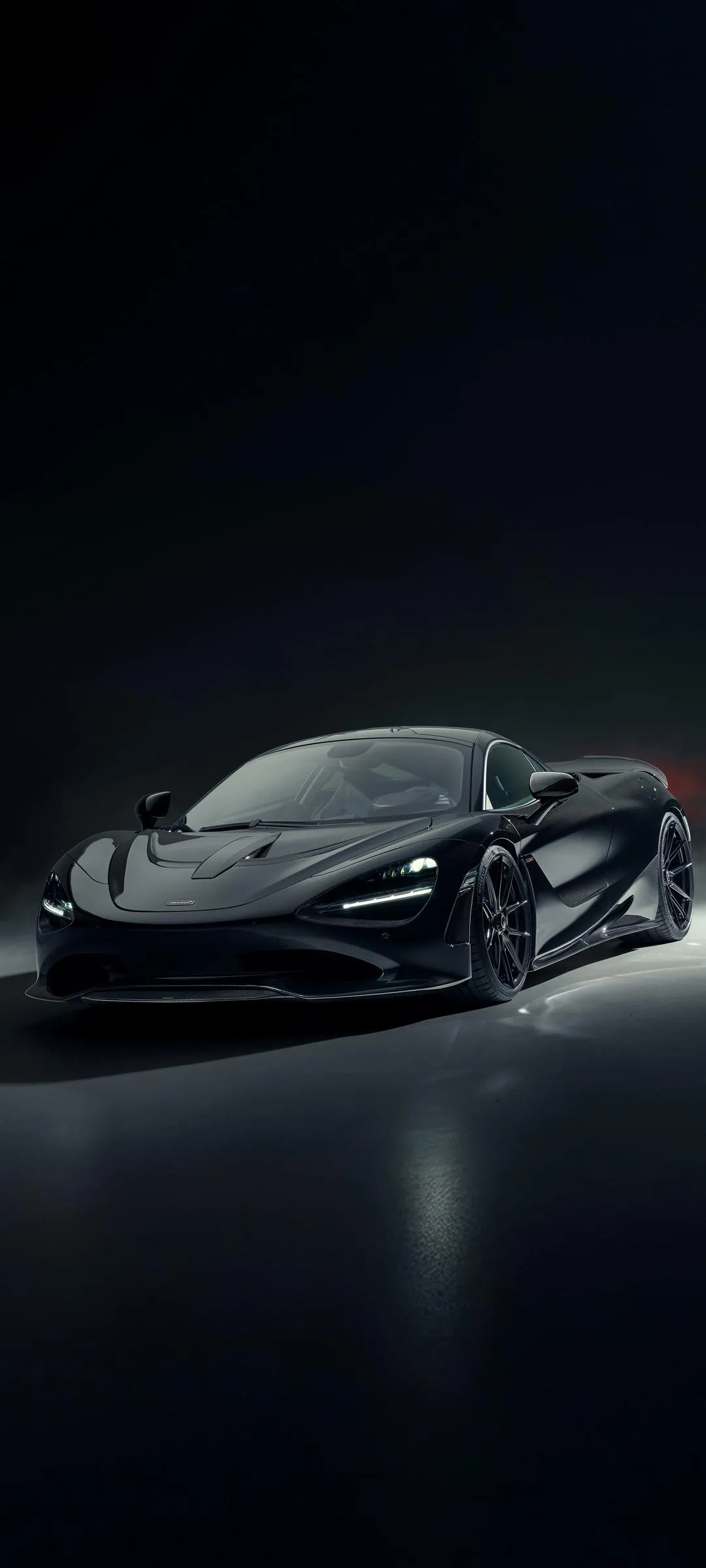 Luxury Sports Car Black Wallpaper for Modern Phones