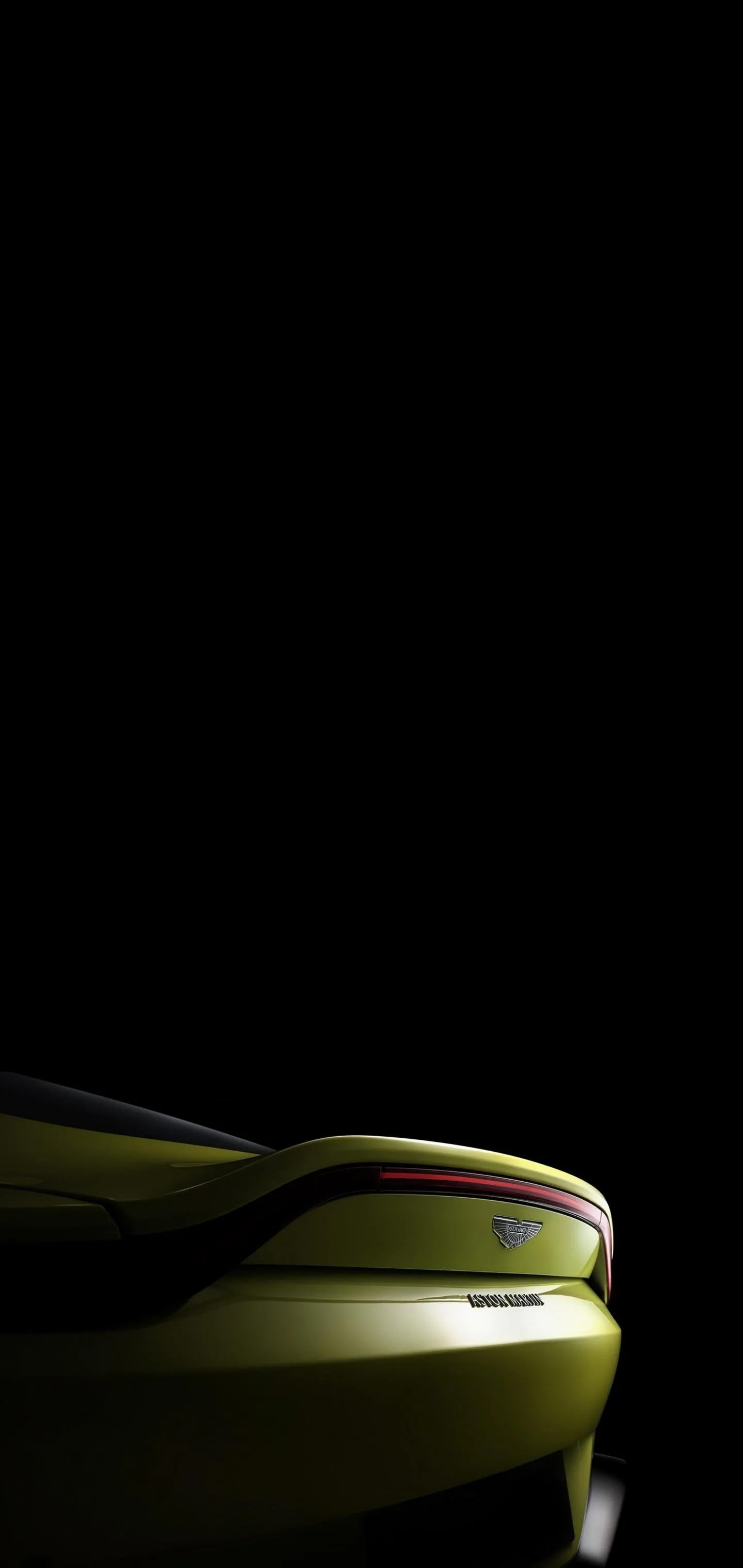 Luxury Sports Car Rear View with Sleek Design Image