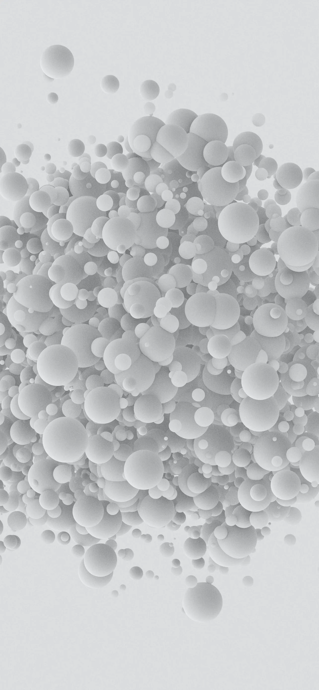 Macro Close Up of Transparent Crystals in White Light Setting