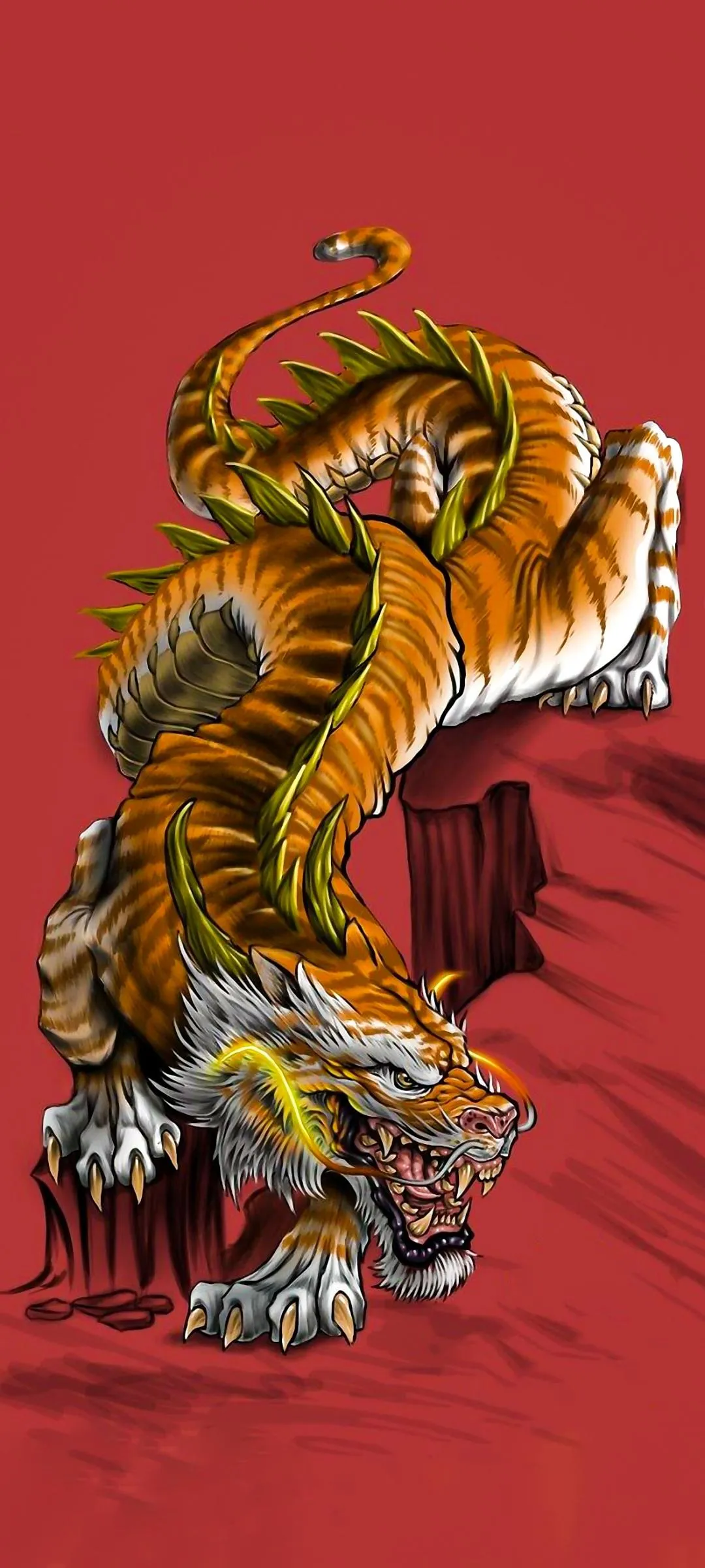 Majestic Dragon Artwork in Traditional Eastern Style