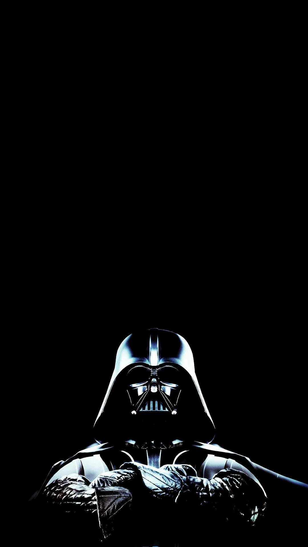 Metallic Helmet Warrior in Dark Cinematic Style Wallpaper