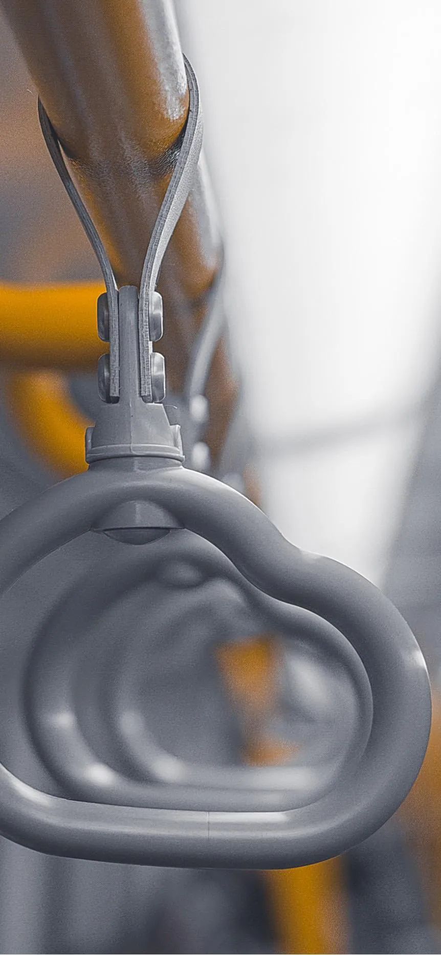 Metallic Silver Chains Twisted in Abstract Shape Wallpaper