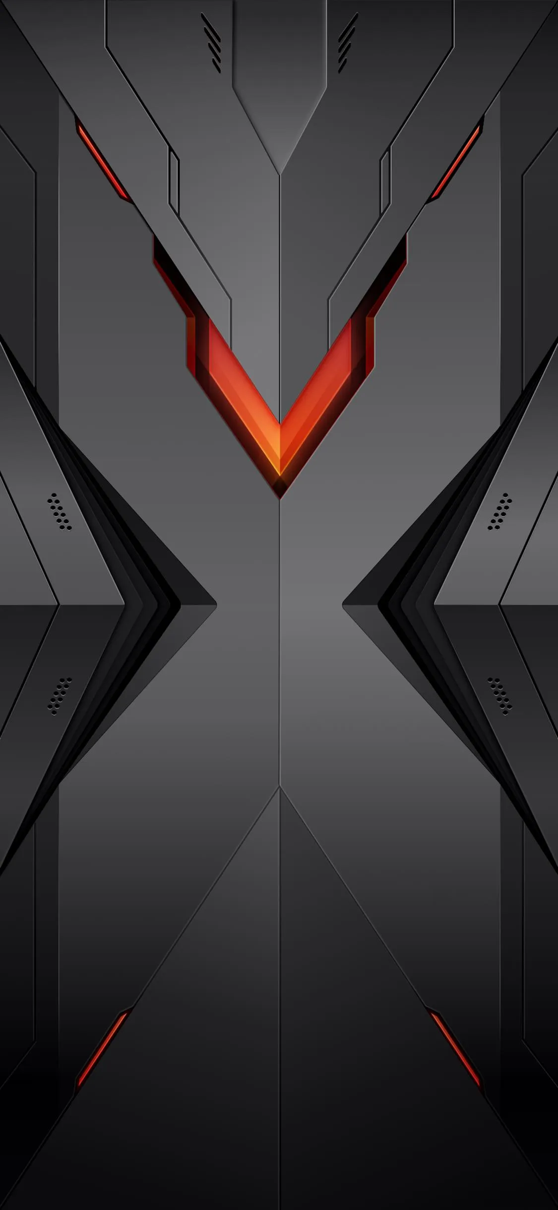 Metallic X Tech Design Premium Mobile Background Wallpaper