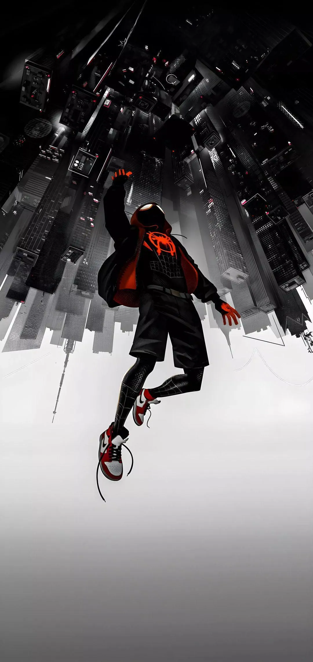 Miles Morales Leaps into Action in the Spider Verse World
