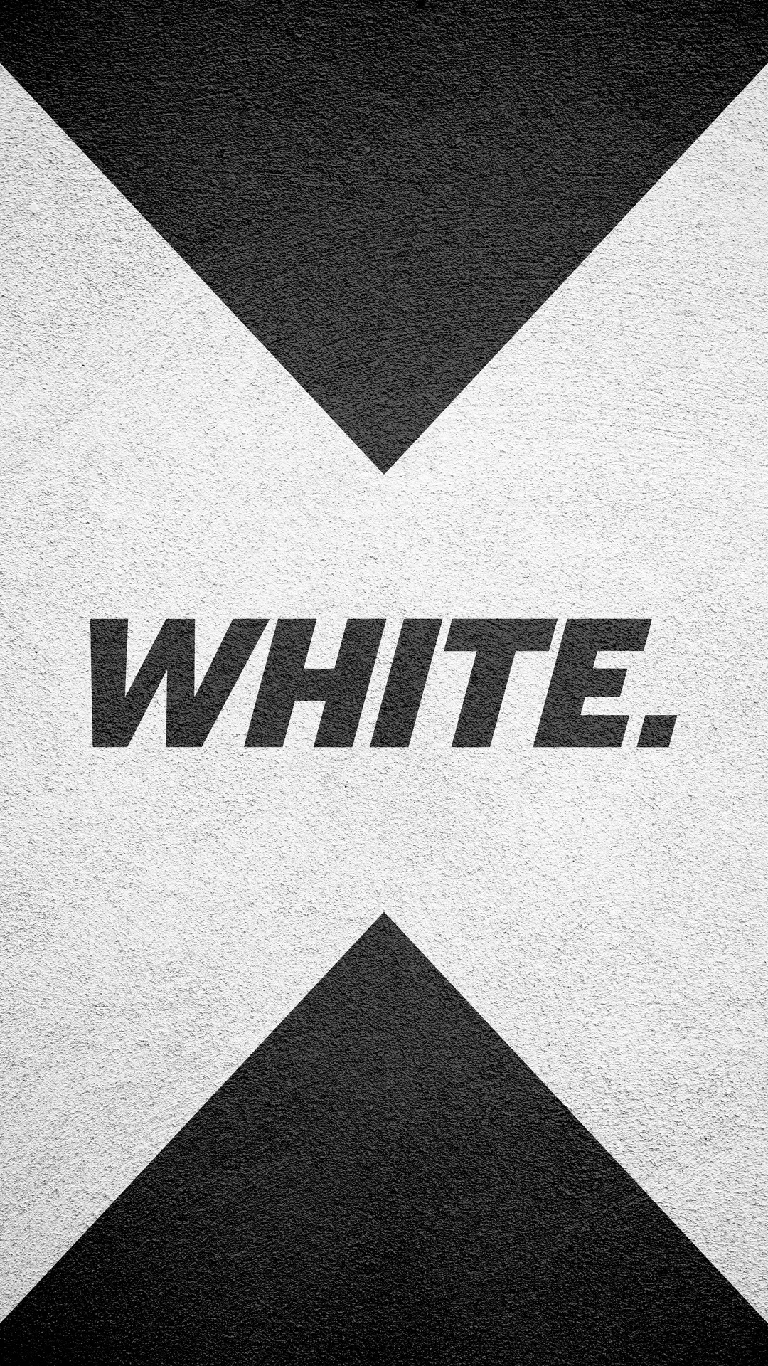 Minimal Black and White Text Art Background Wallpaper