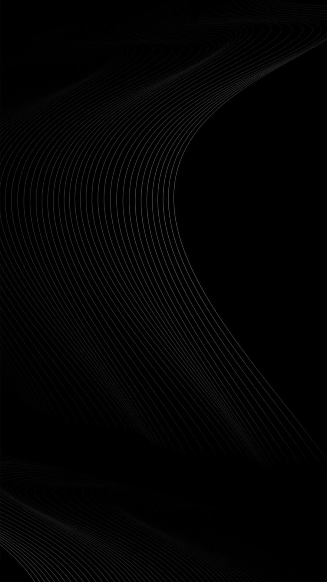 Minimal Black Lines Forming Modern Abstract Art Wallpaper