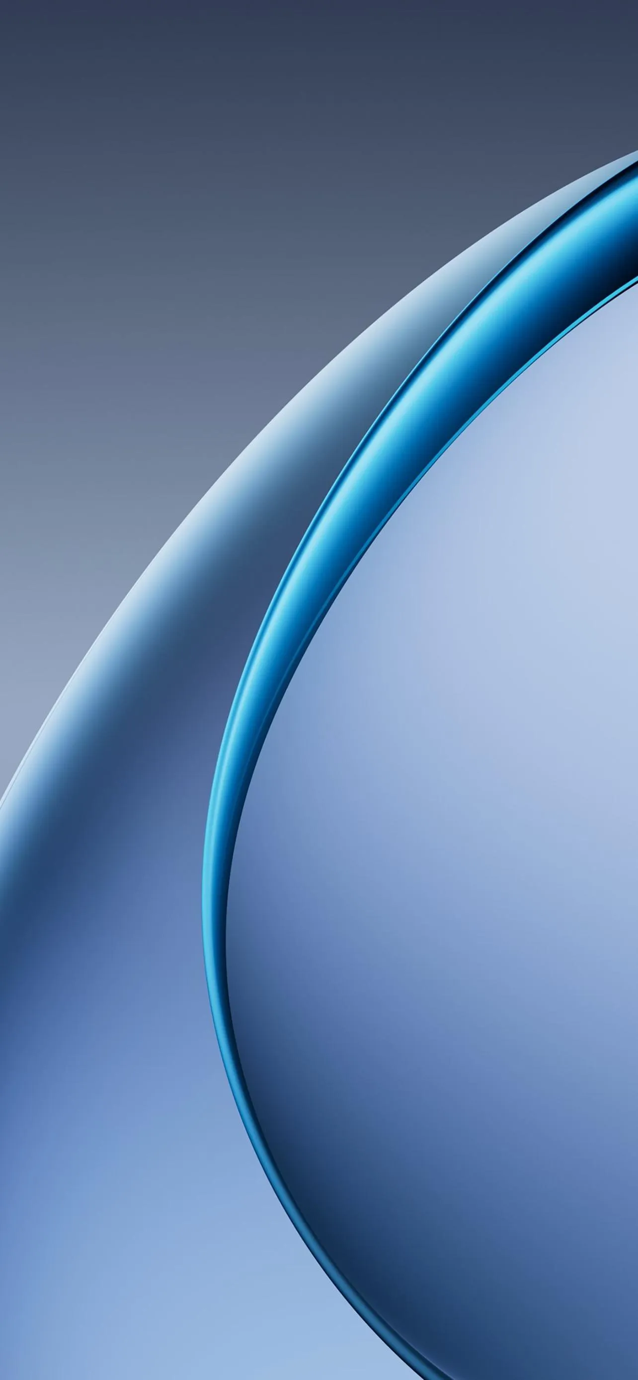 Minimal Blue Abstract Mobile Design Mobile Wallpaper