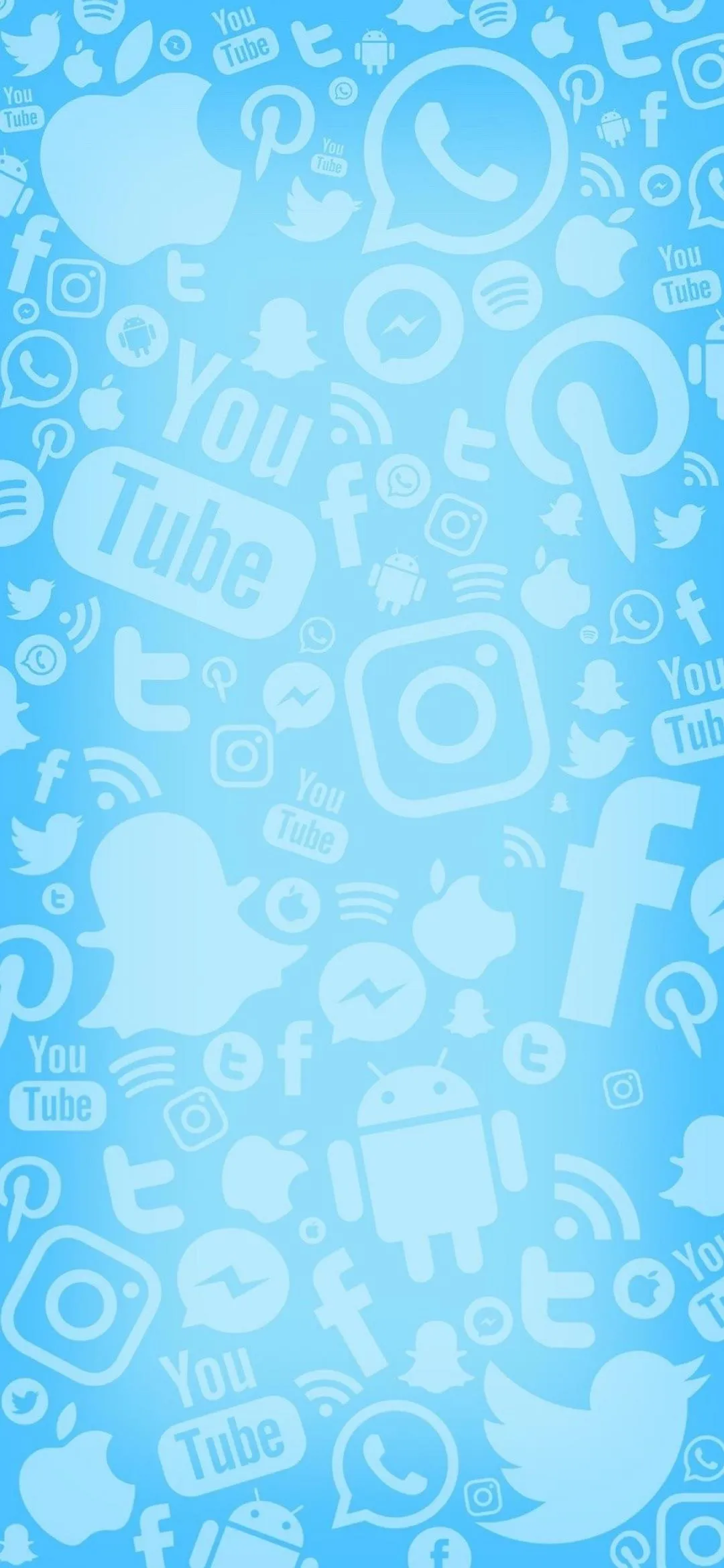 Minimal Blue Pattern Wallpaper for Clean Background