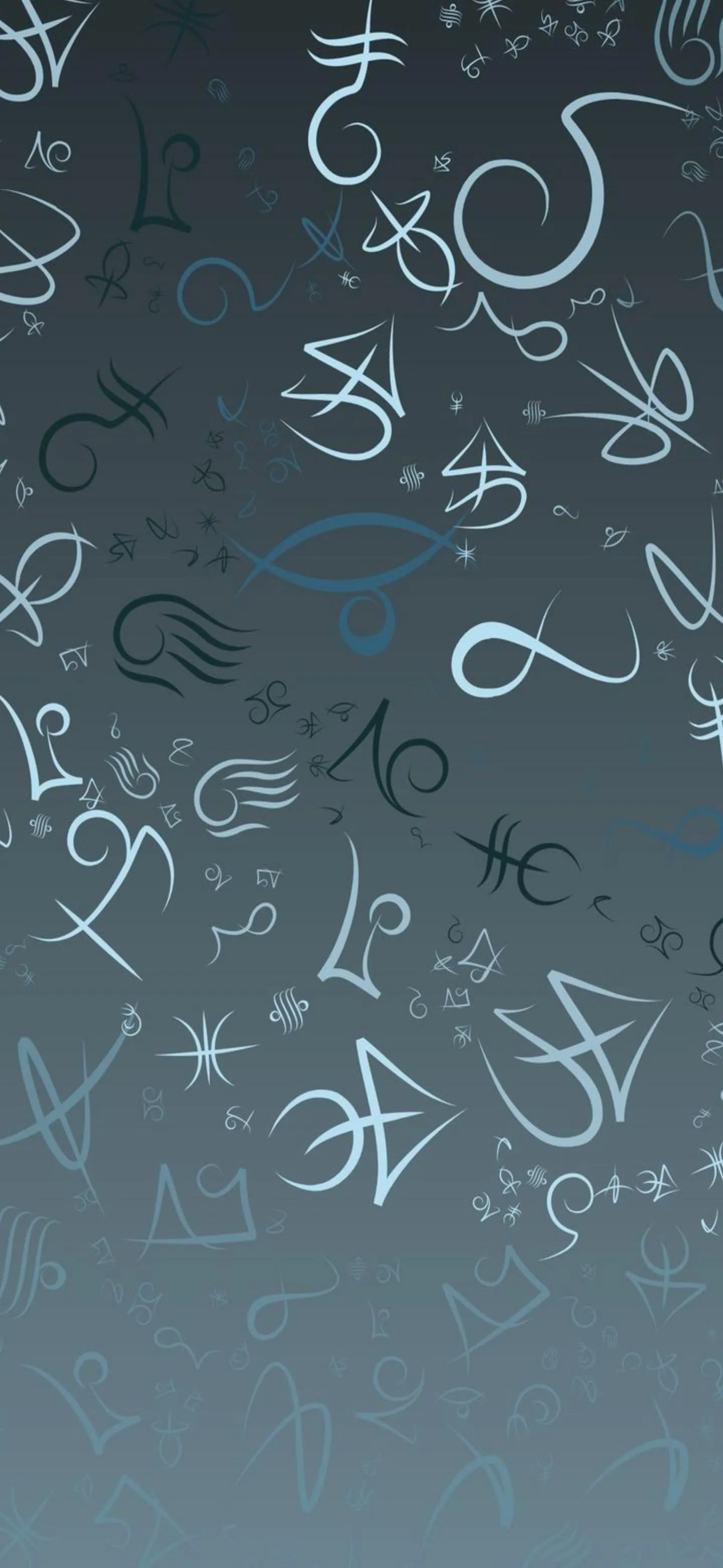 Minimal Silver Floral Pattern on Gray Textured Surface