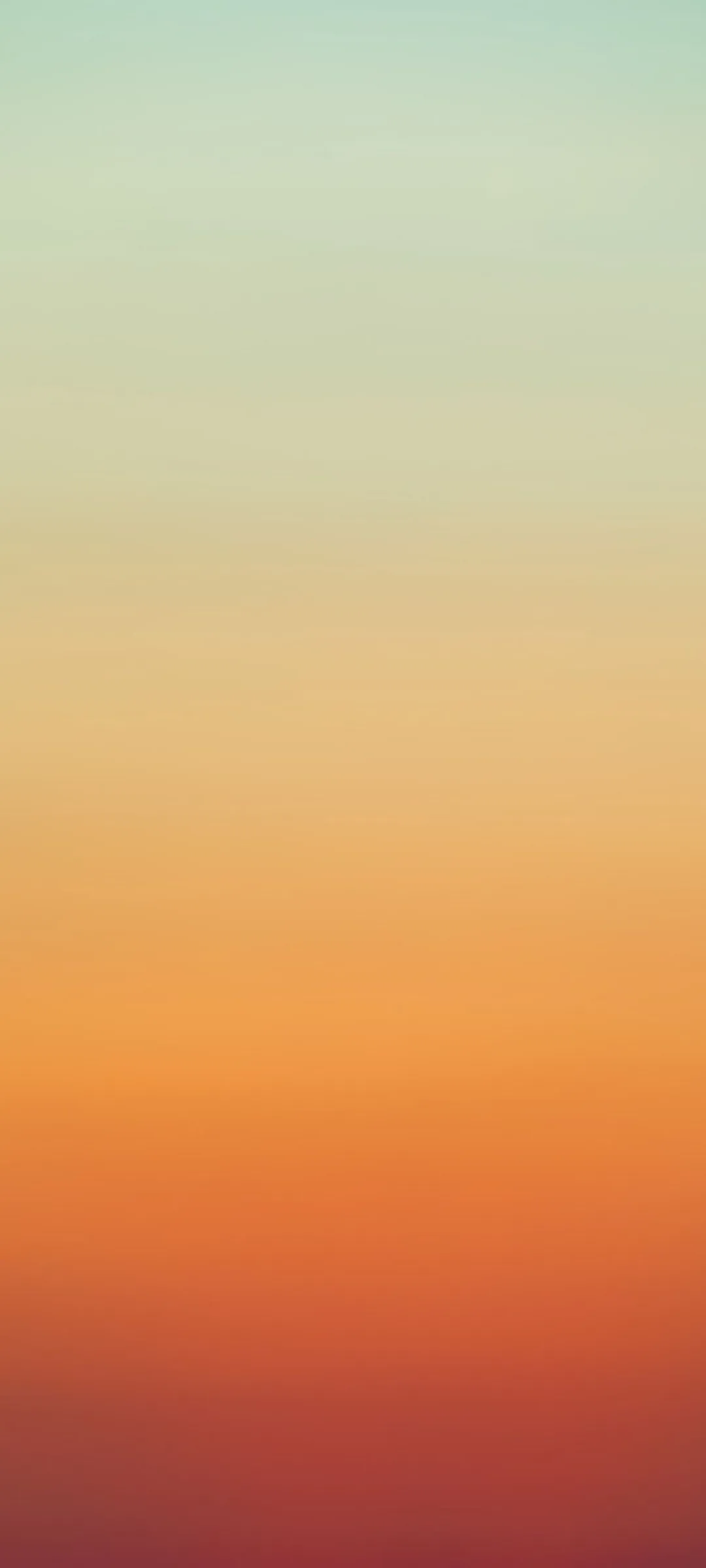 Minimal Sunset Gradient in Soft Orange and Beige Tone