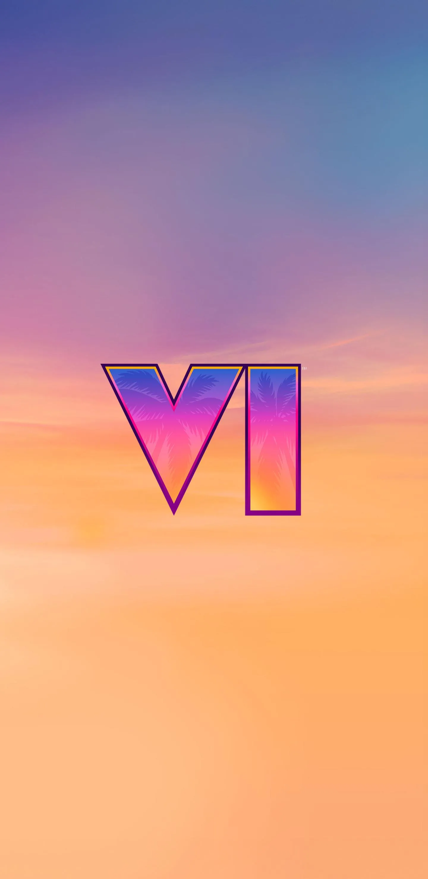 Minimal Sunset Gradient Modern VI Design Wallpaper