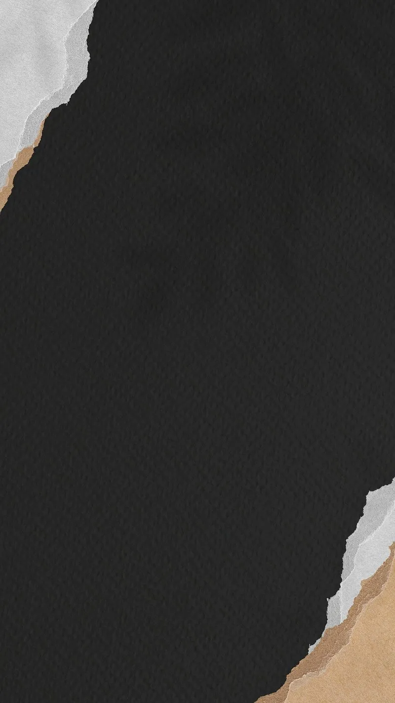 Minimal Torn Paper Effect Revealing Black Textured Layer