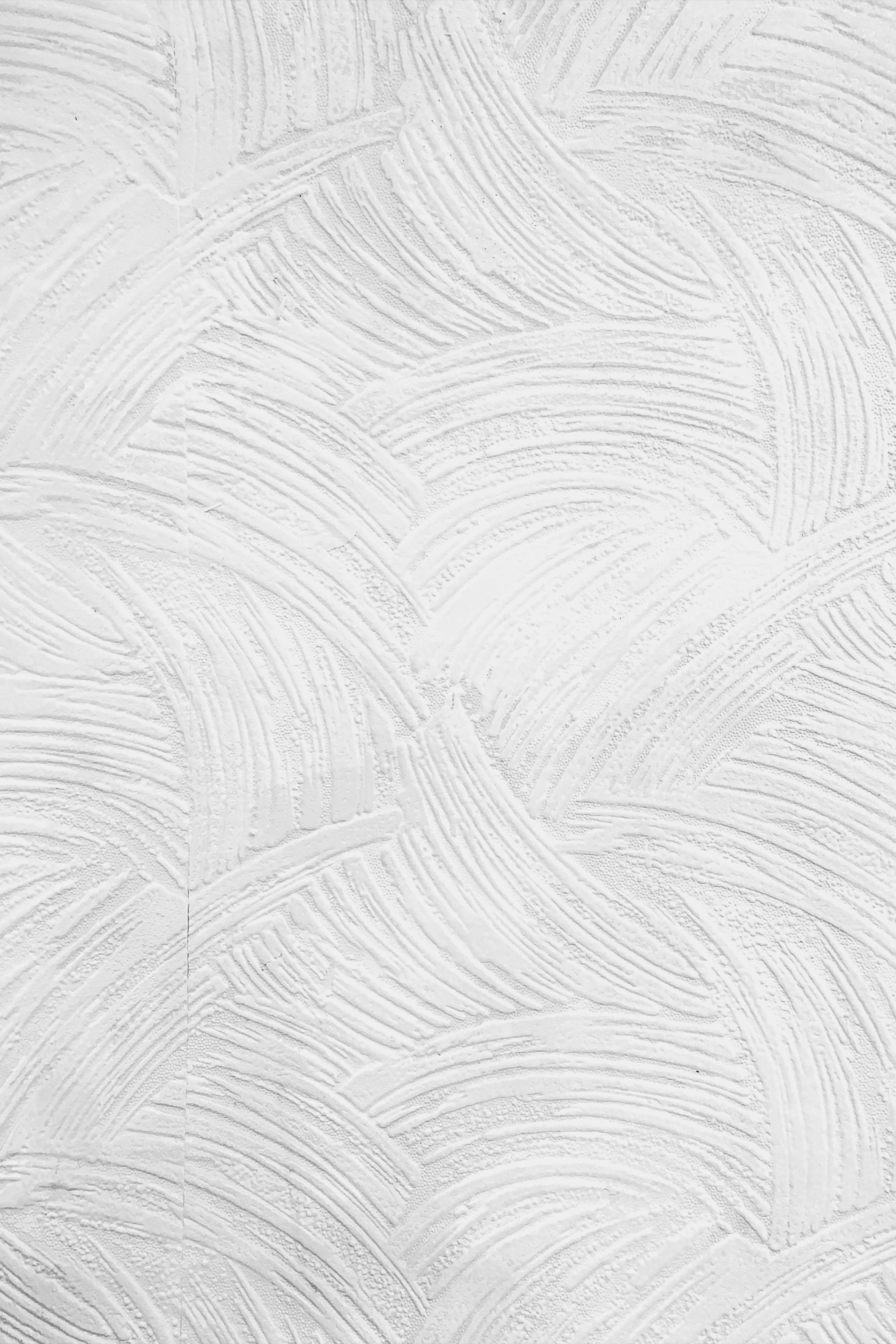 Minimal White Texture Pattern with Soft Lines Wallpaper