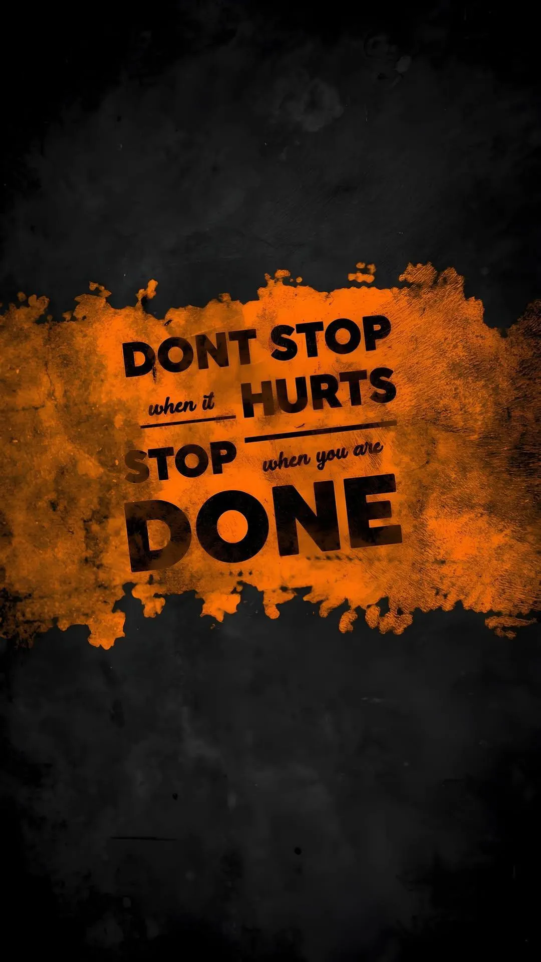 Motivational Quote Poster About Hard Work Done Wallpaper