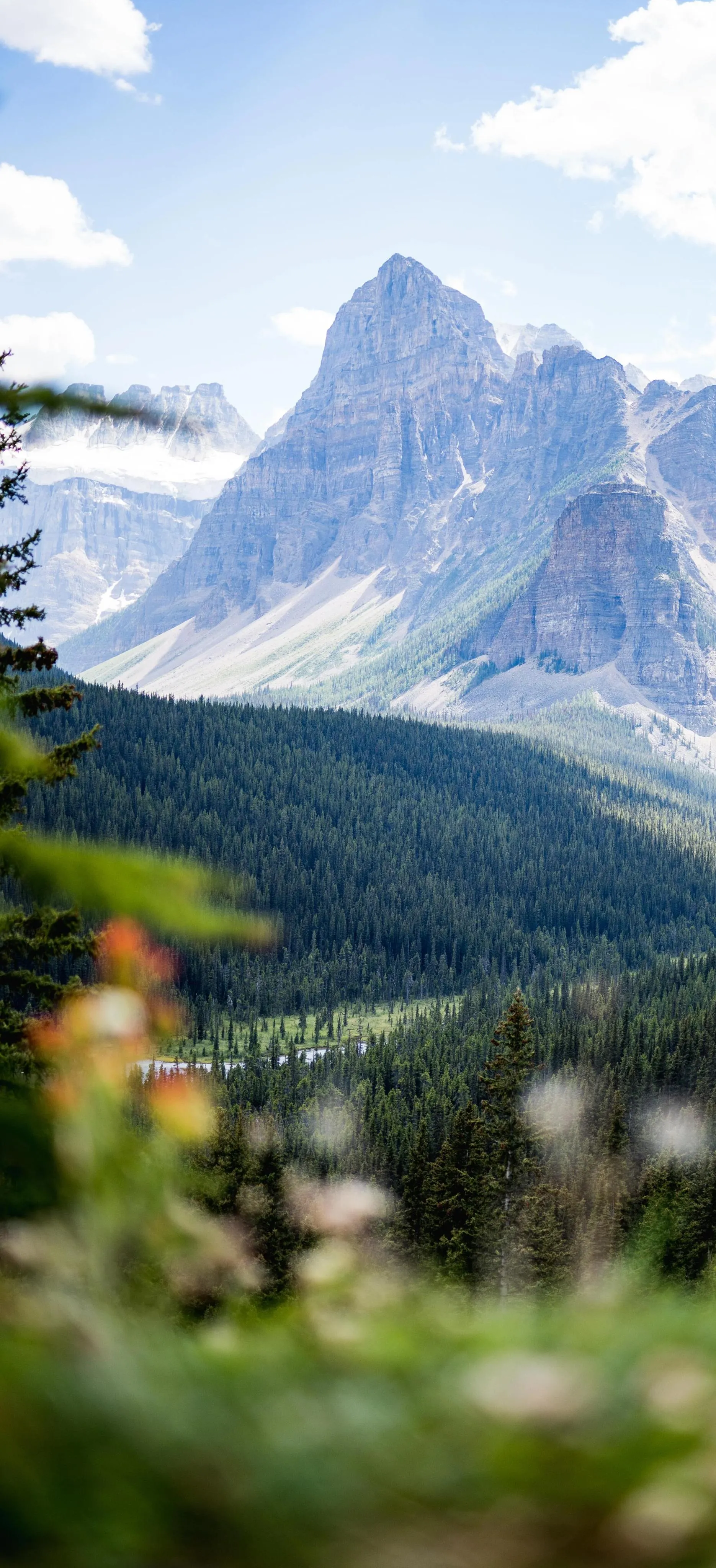 Mountain Landscape with Clear Blue Sky View Image HD