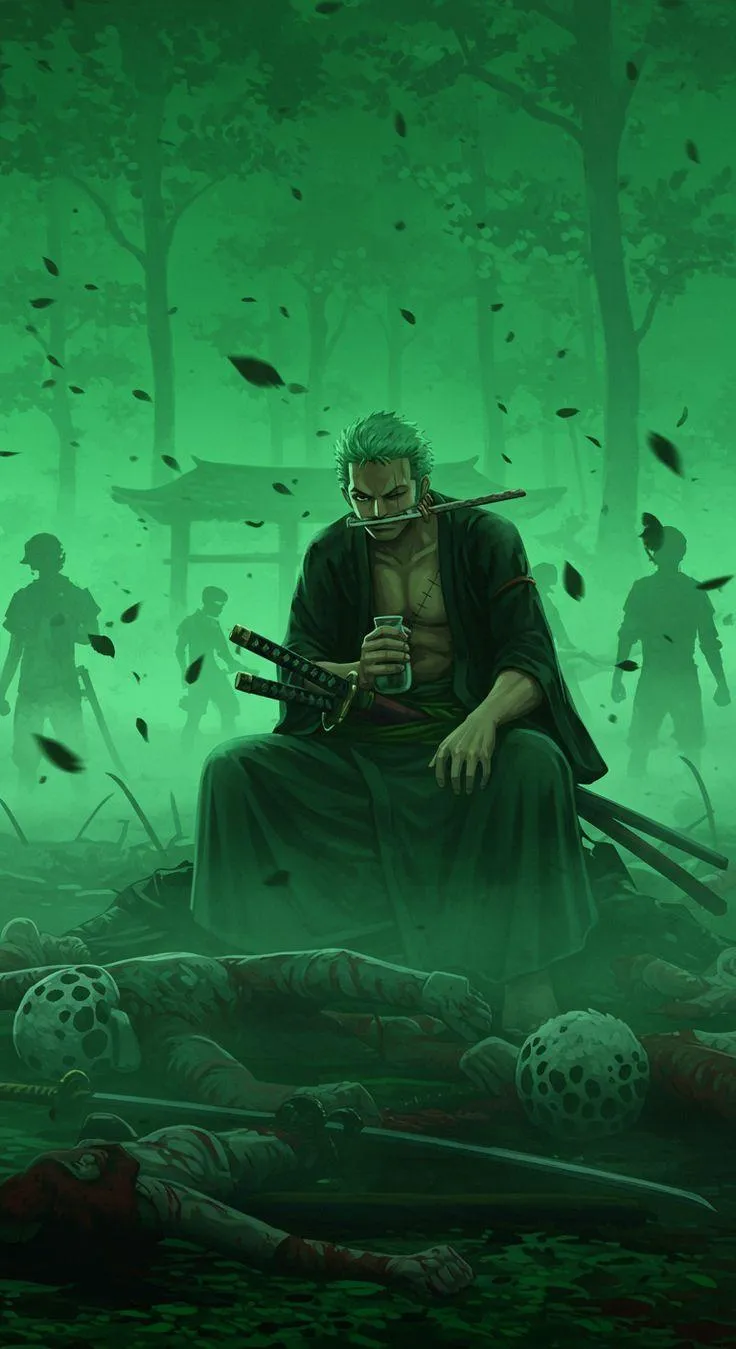 Mysterious Green Fantasy Art Wallpaper for Mobile HD