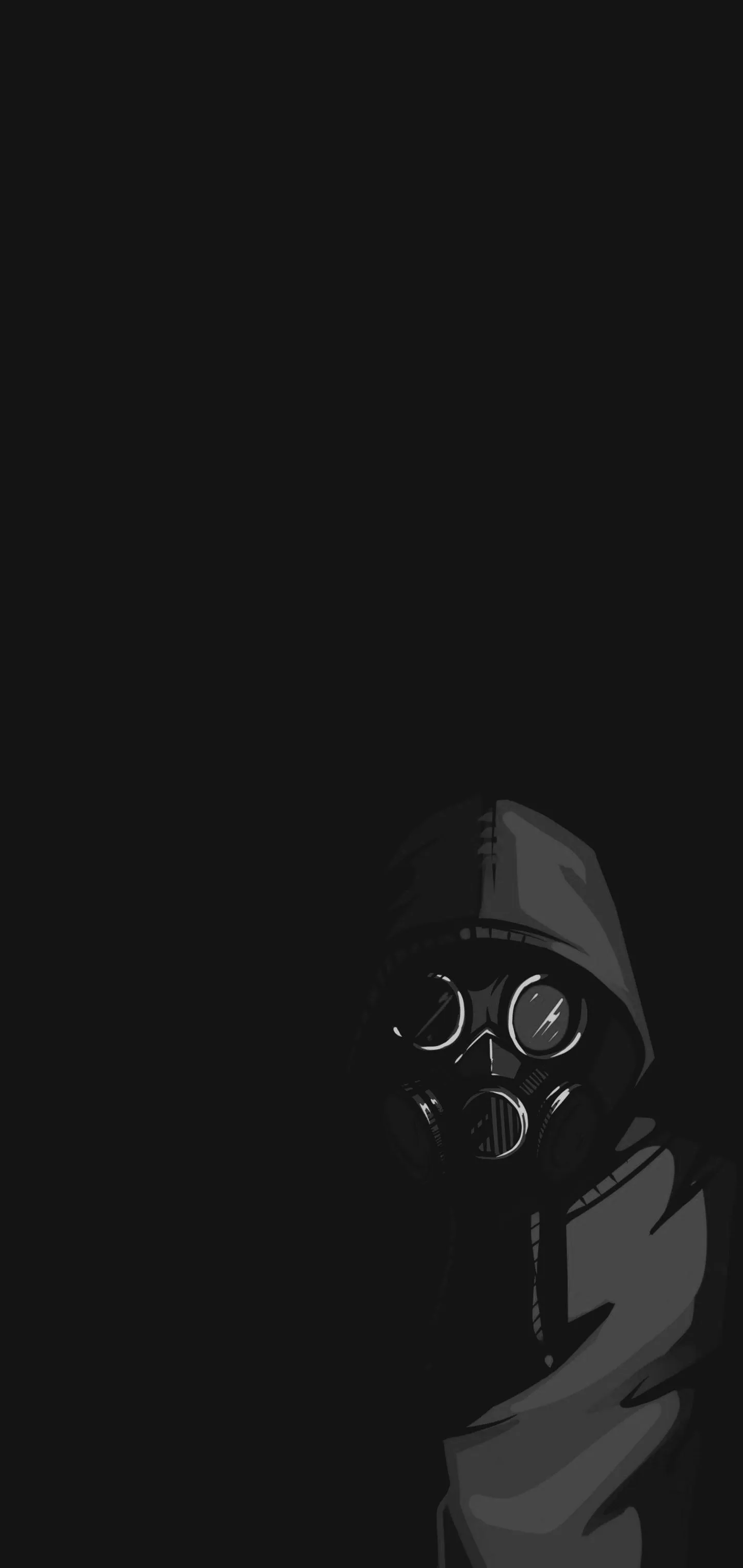 Mysterious Shadow Portrait with Hidden Face Glow Wallpaper