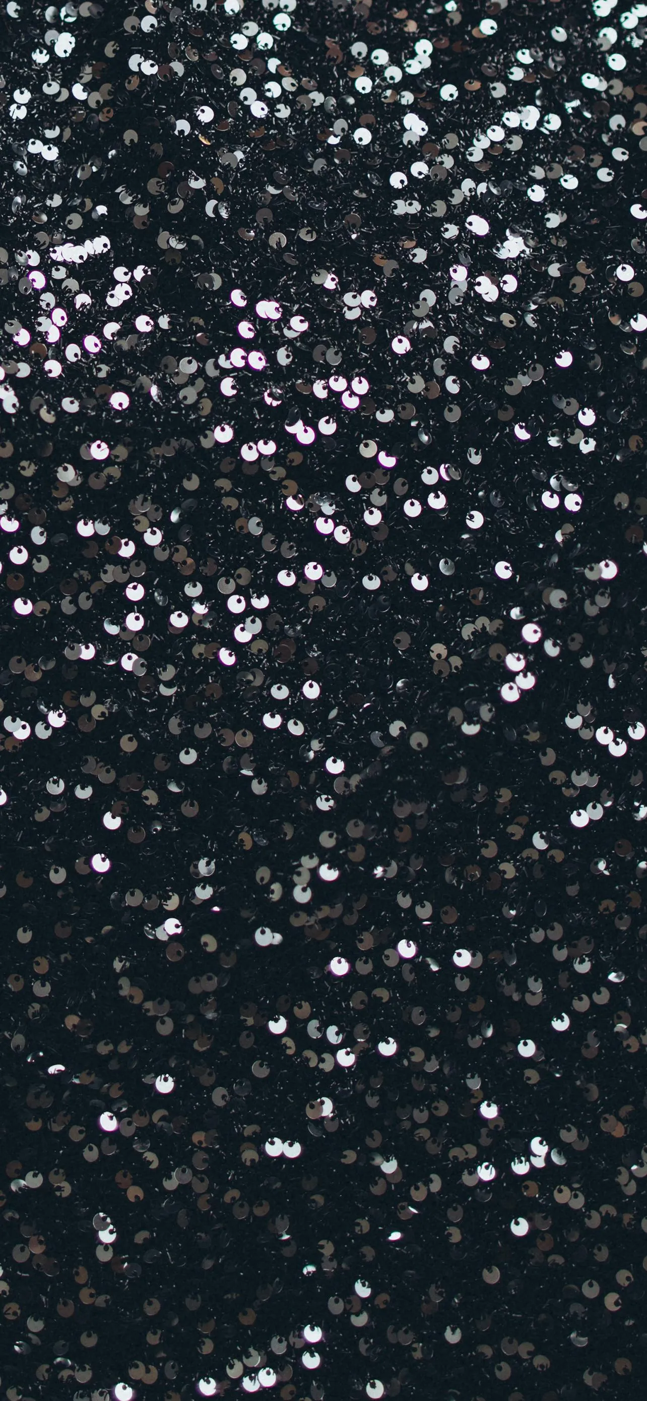 Night Sky Filled with Countless Bright Stars and Darkness