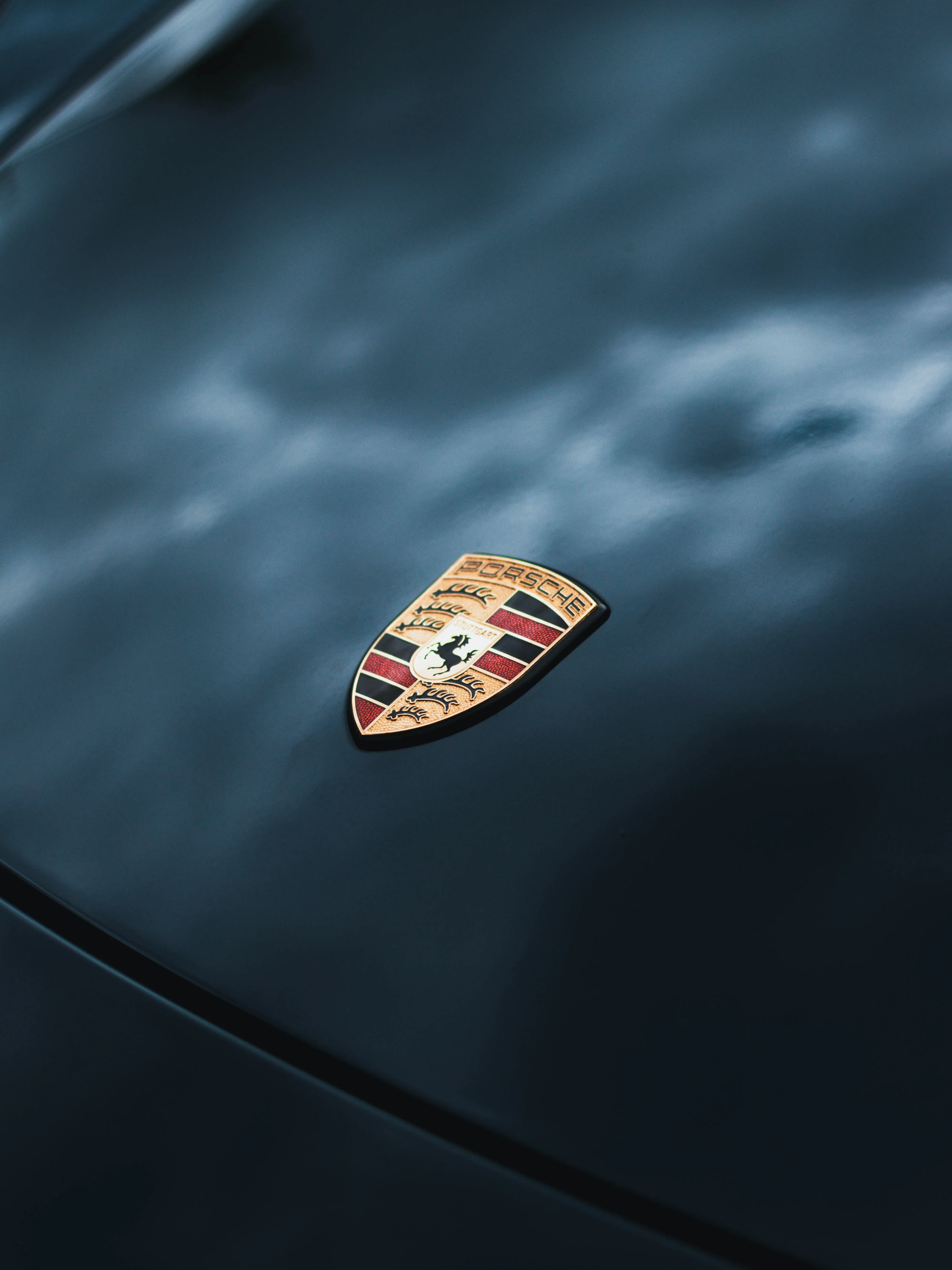 Precision and Power Reflected in the Porsche Emblem