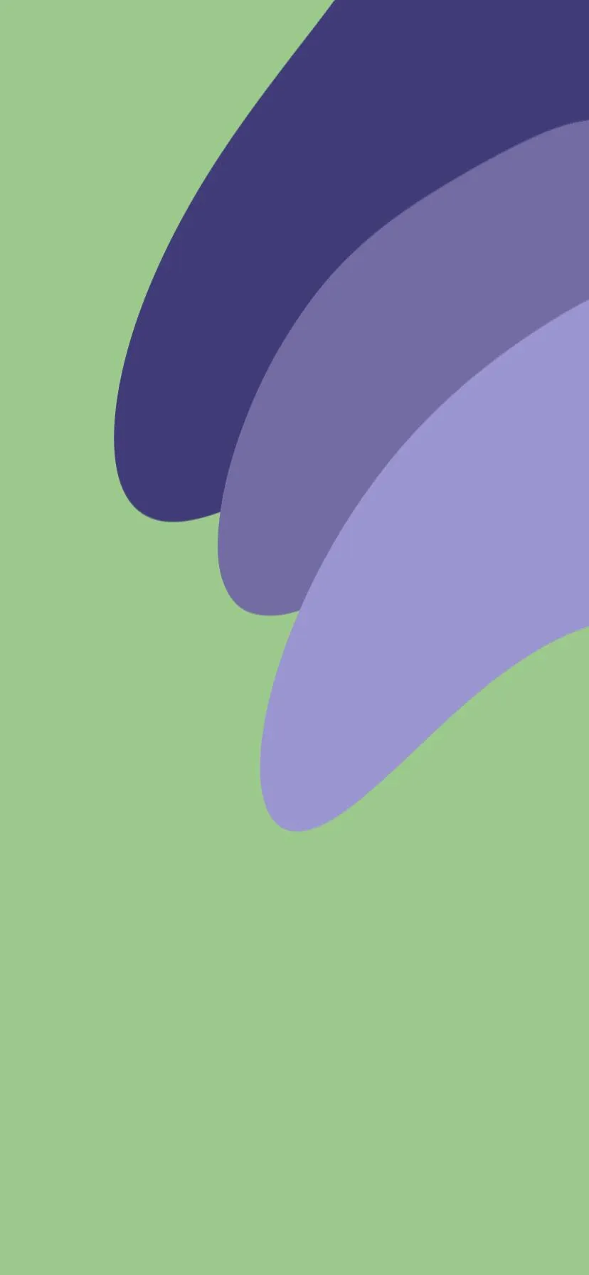 Purple and Green Smooth Layer Abstract HD Wallpaper