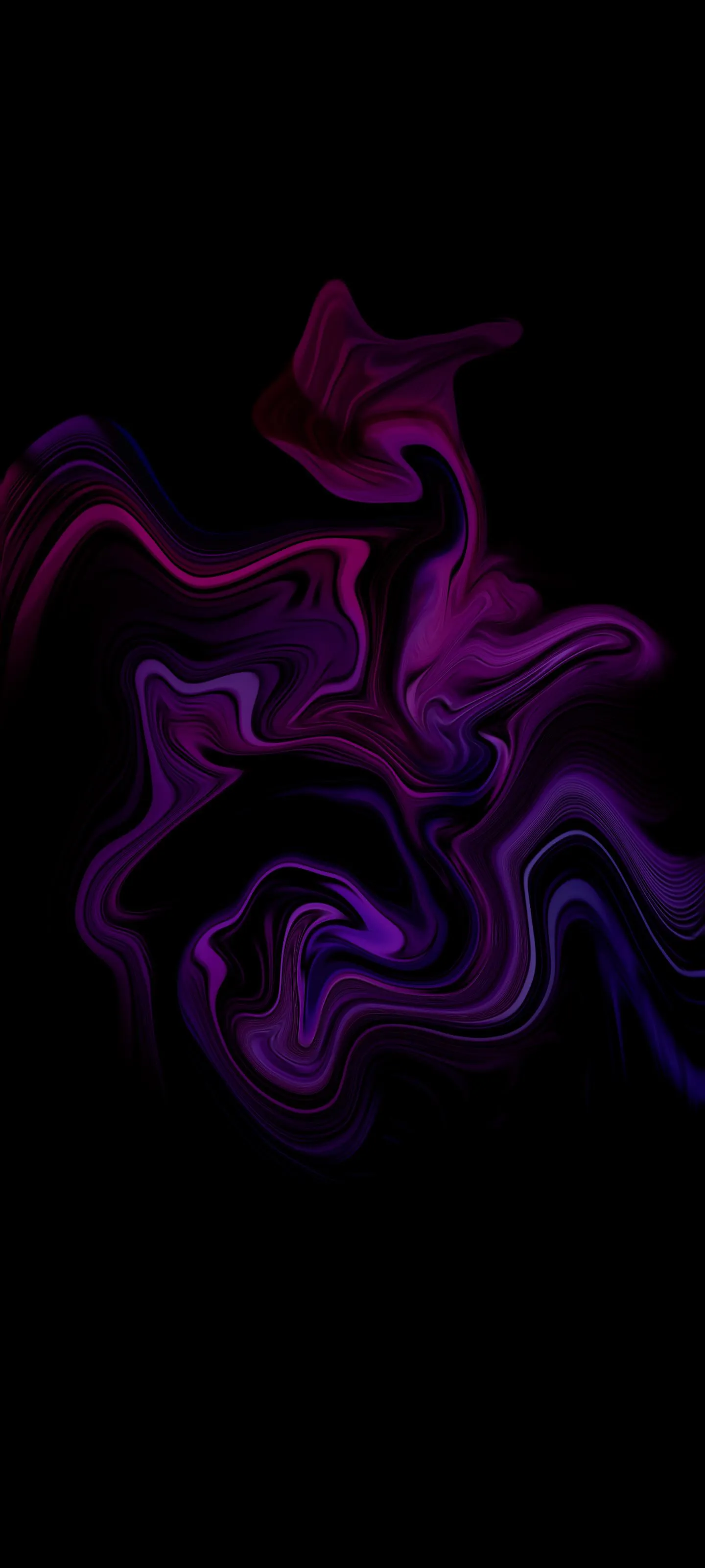 Purple Smoke Art Forming Abstract Pattern Wallpaper HD