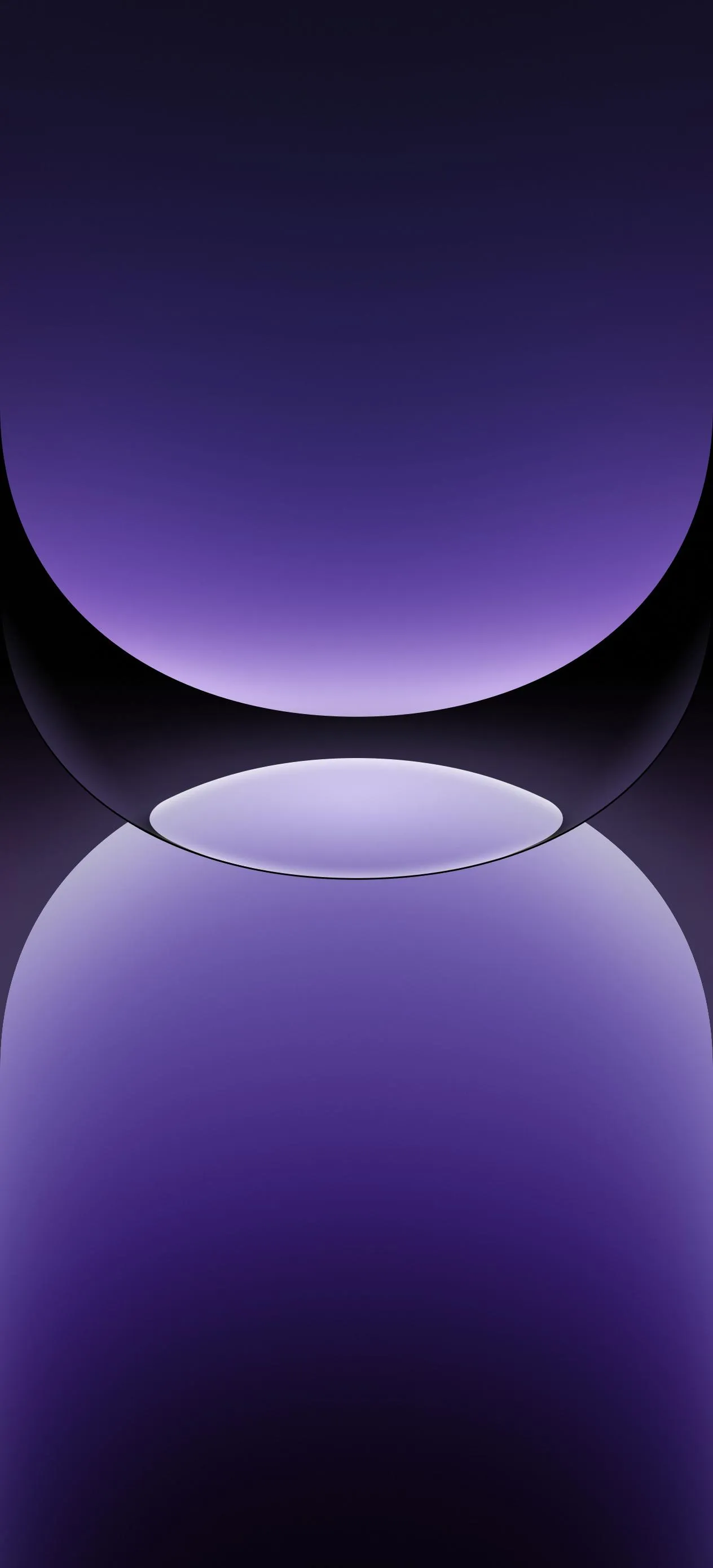 Purple Sphere Gradient Wallpaper for Modern Devices