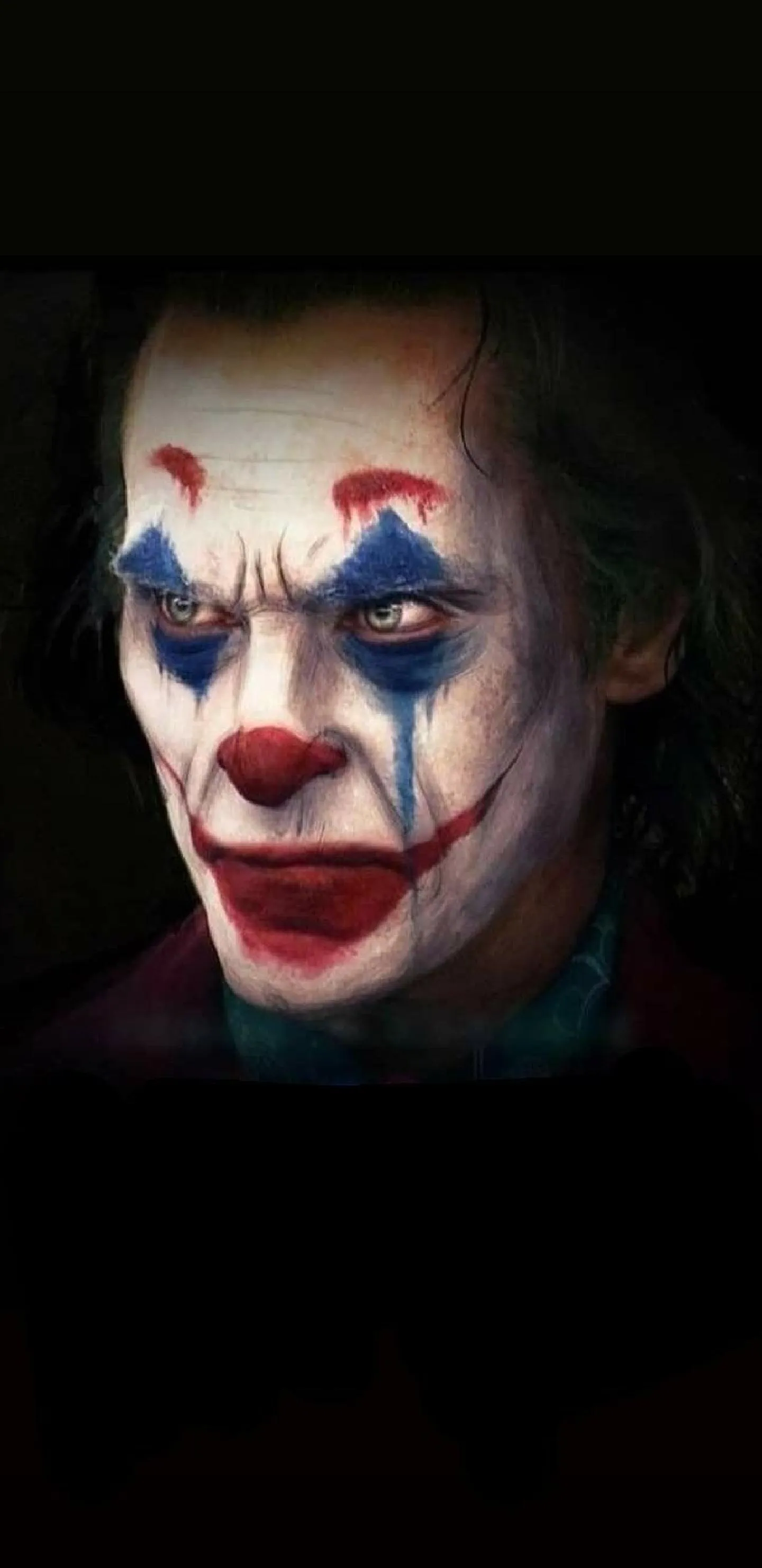 Realistic Joker Portrait with Dark Cinematic Lighting