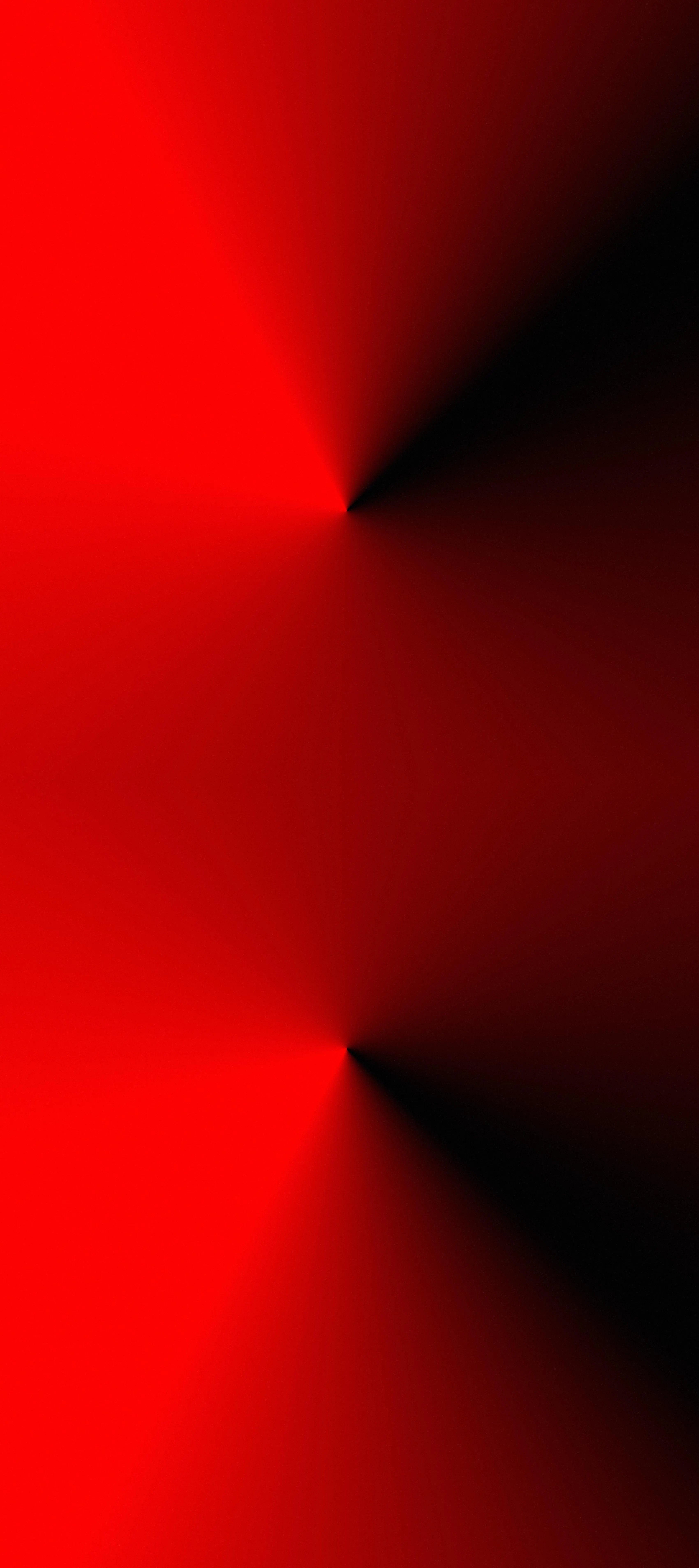Red Gradient Light Burst with Sharp Shadow Contrast