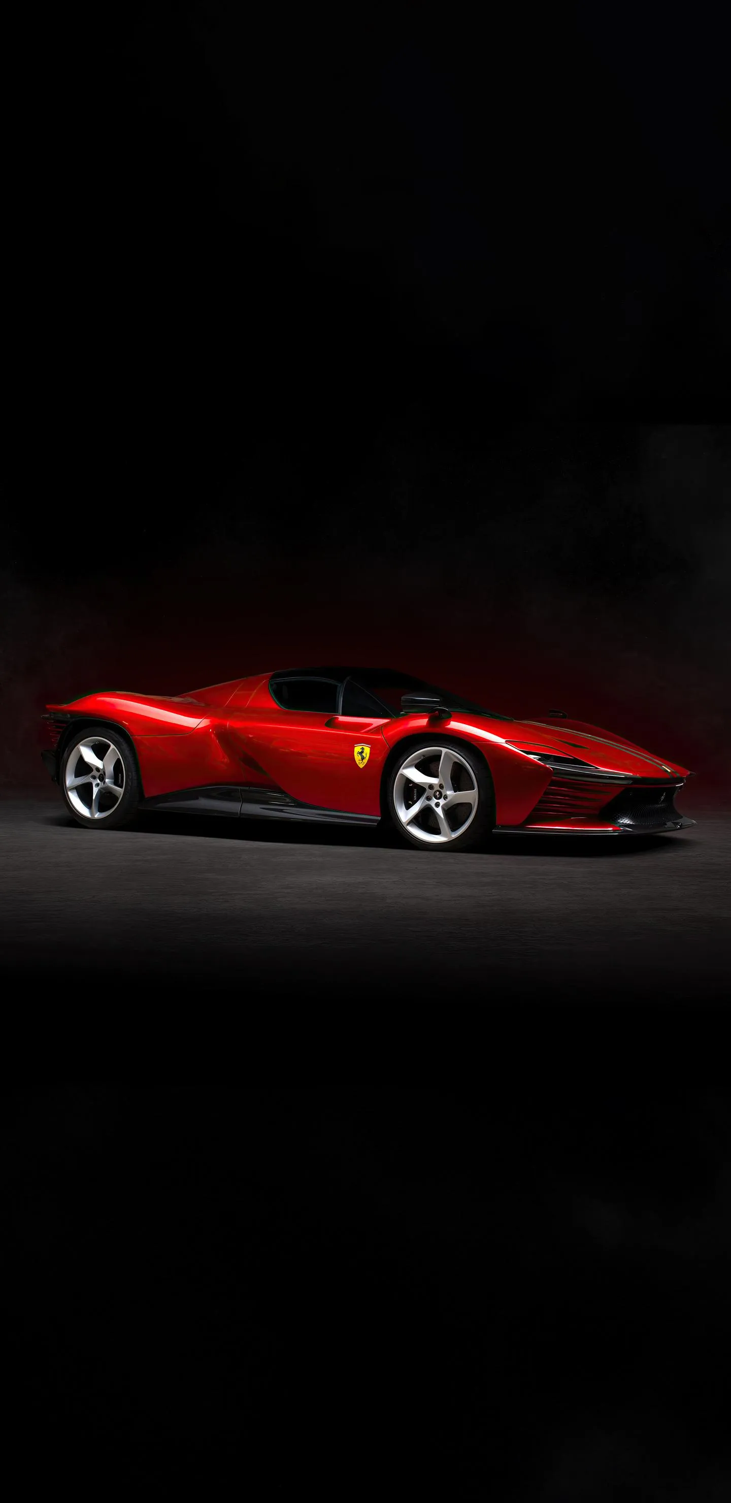 Red Sports Car Luxury Vehicle Motion Capture Wallpaper