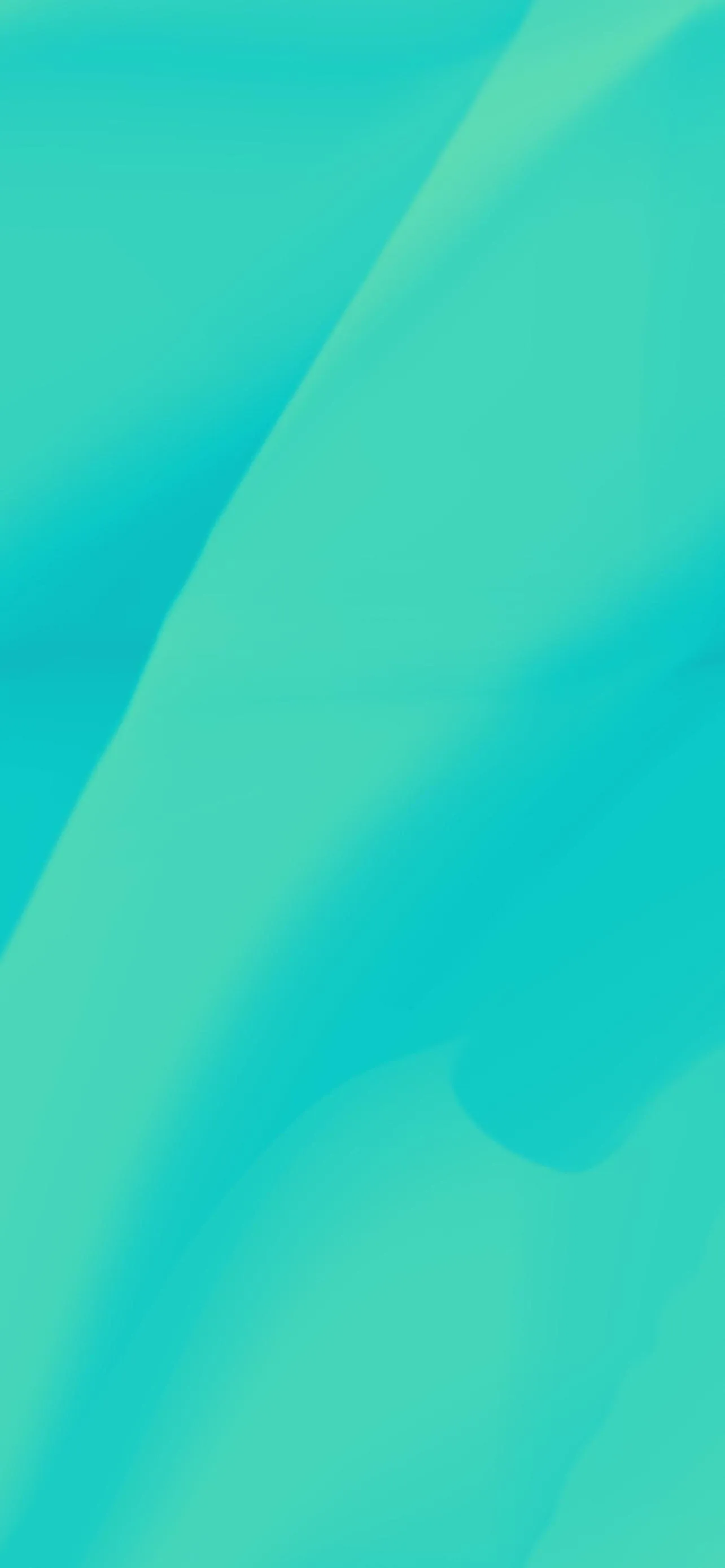 Refreshing Aqua Blue Gradient Wallpaper for Phones