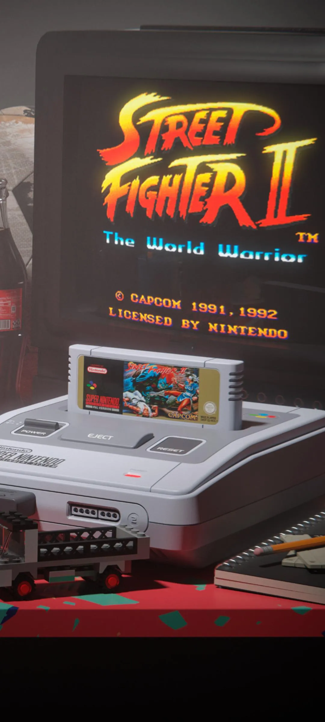 Retro Arcade Game Poster for Nostalgic Phone Theme