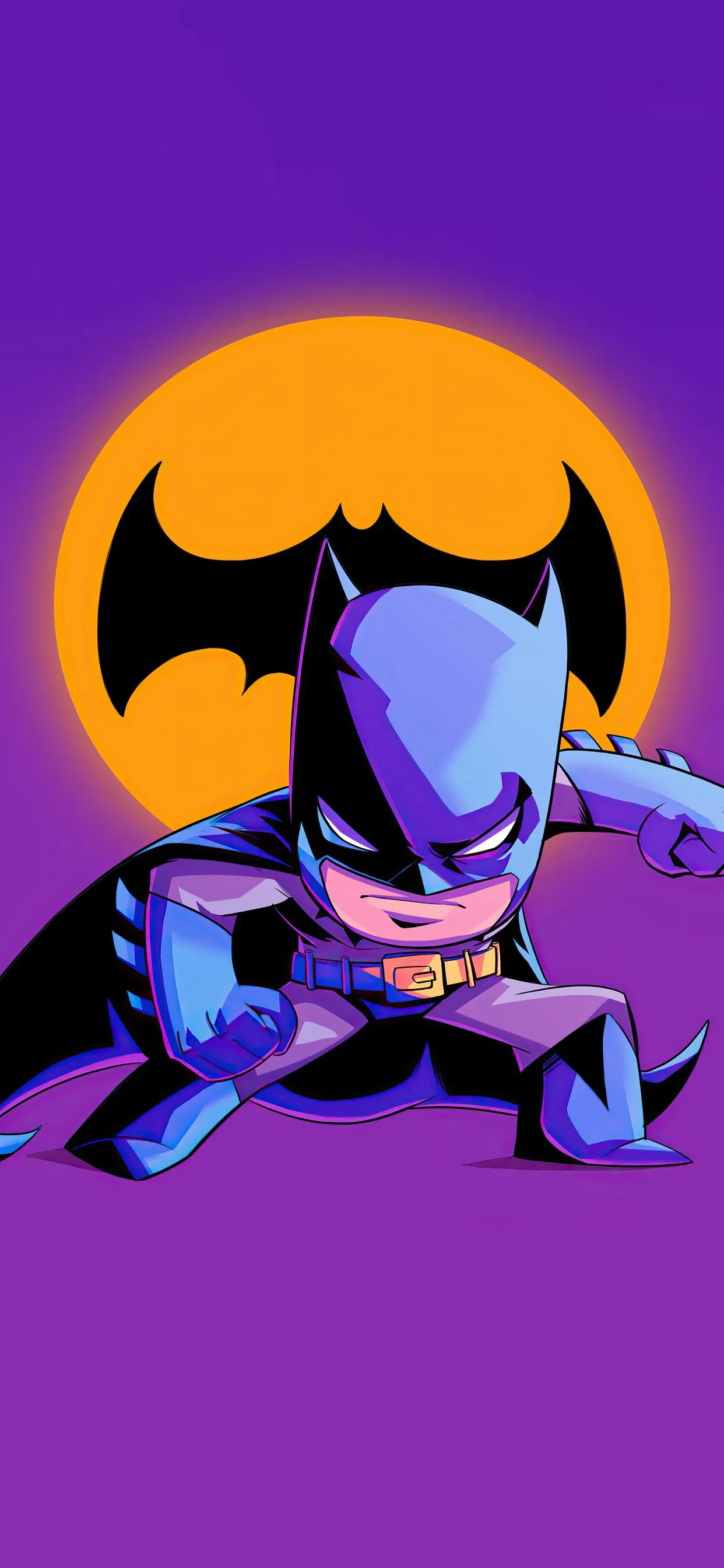 Retro Cartoon Artwork for Fun Animated Mobile Theme