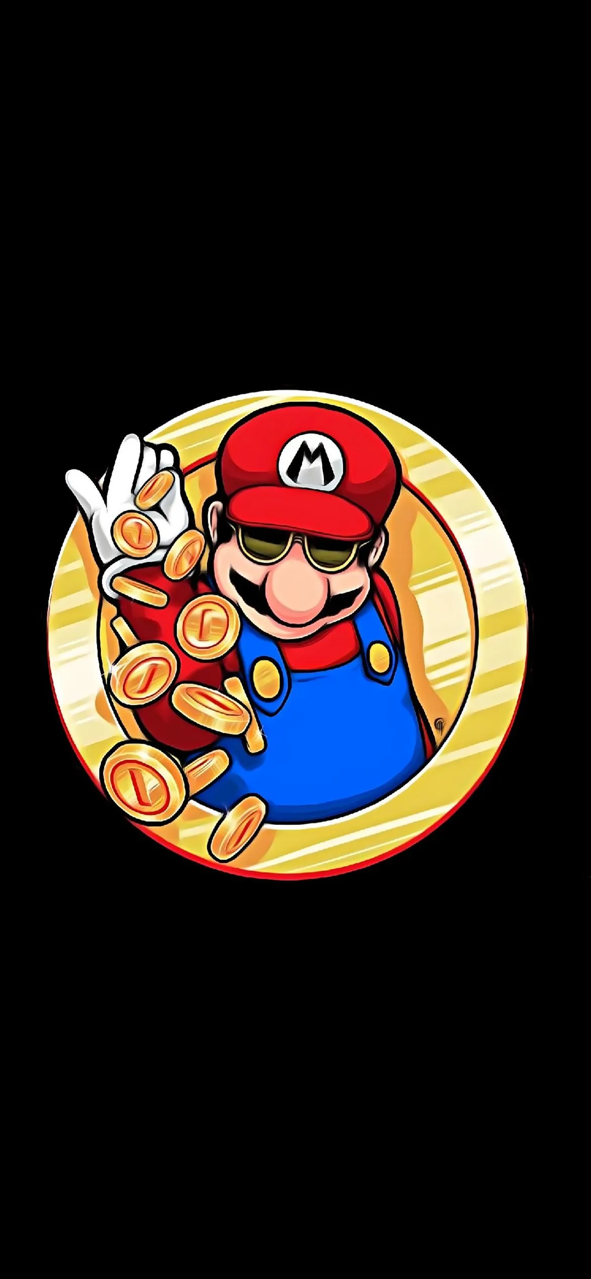 Retro Game Character Standing on Black Simple Backdrop