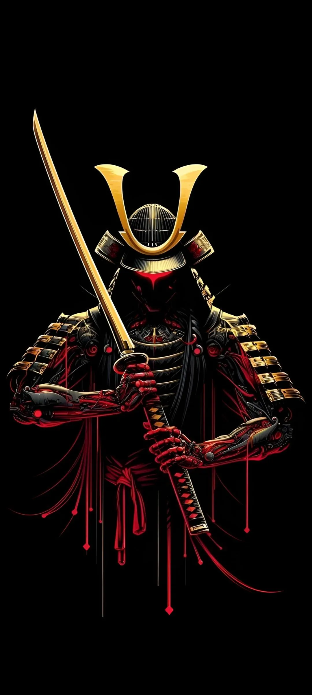 Samurai Warrior Armor Art for Epic Phone Wallpaper