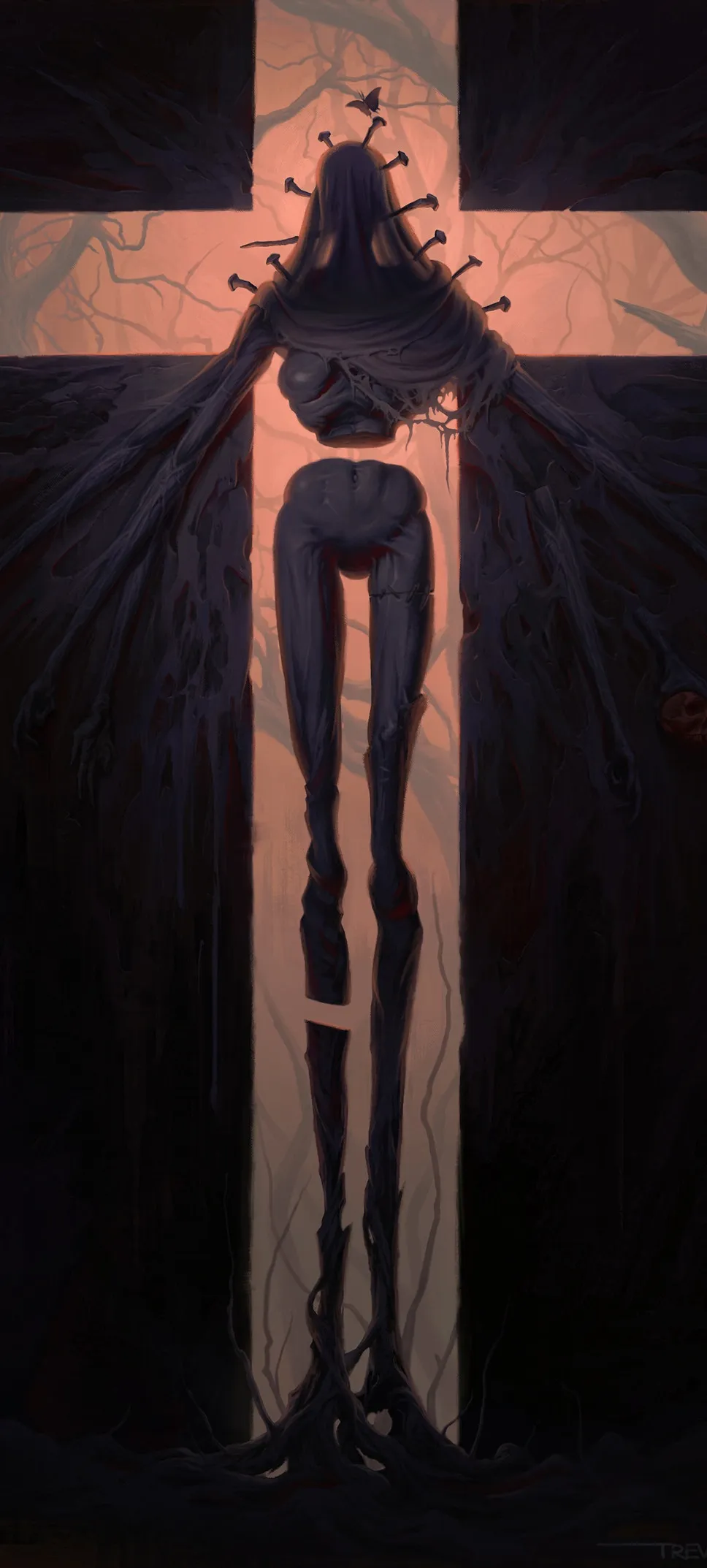 Shadow Silhouette Minimal Artwork for Xiaomi 14 Ultra