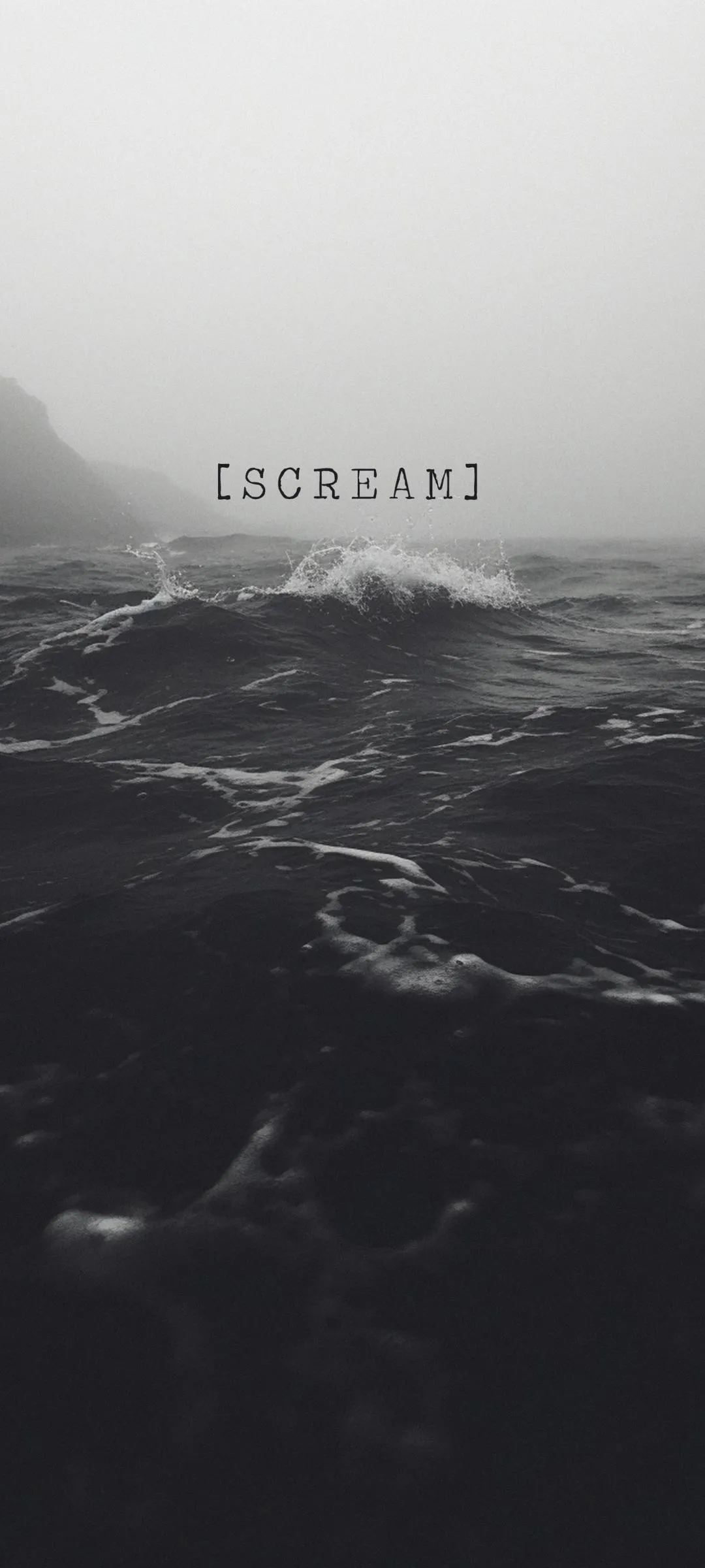 Silent Waves Echo the Depth of Human Emotion Wallpaper