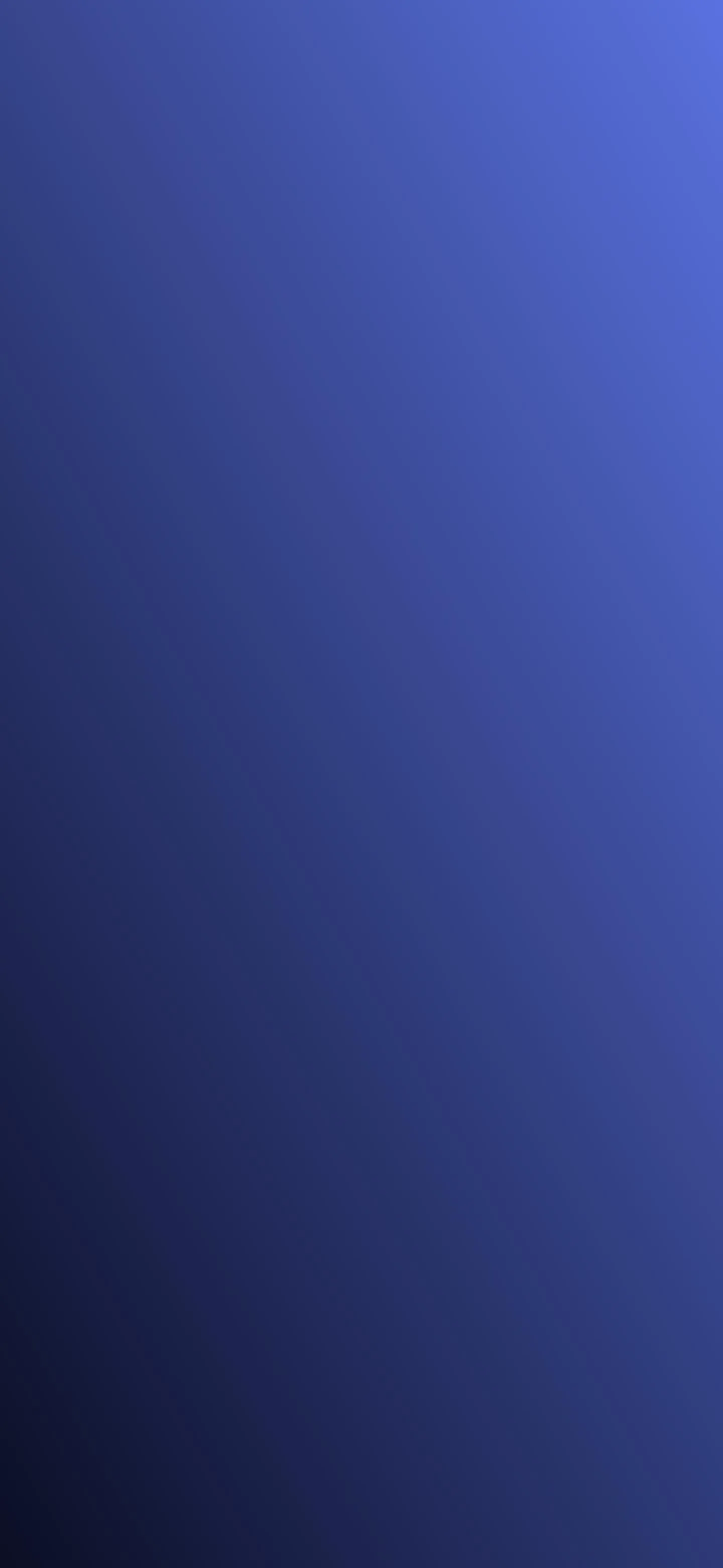 Smooth Blue Gradient Minimalist Mobile Background Wallpaper