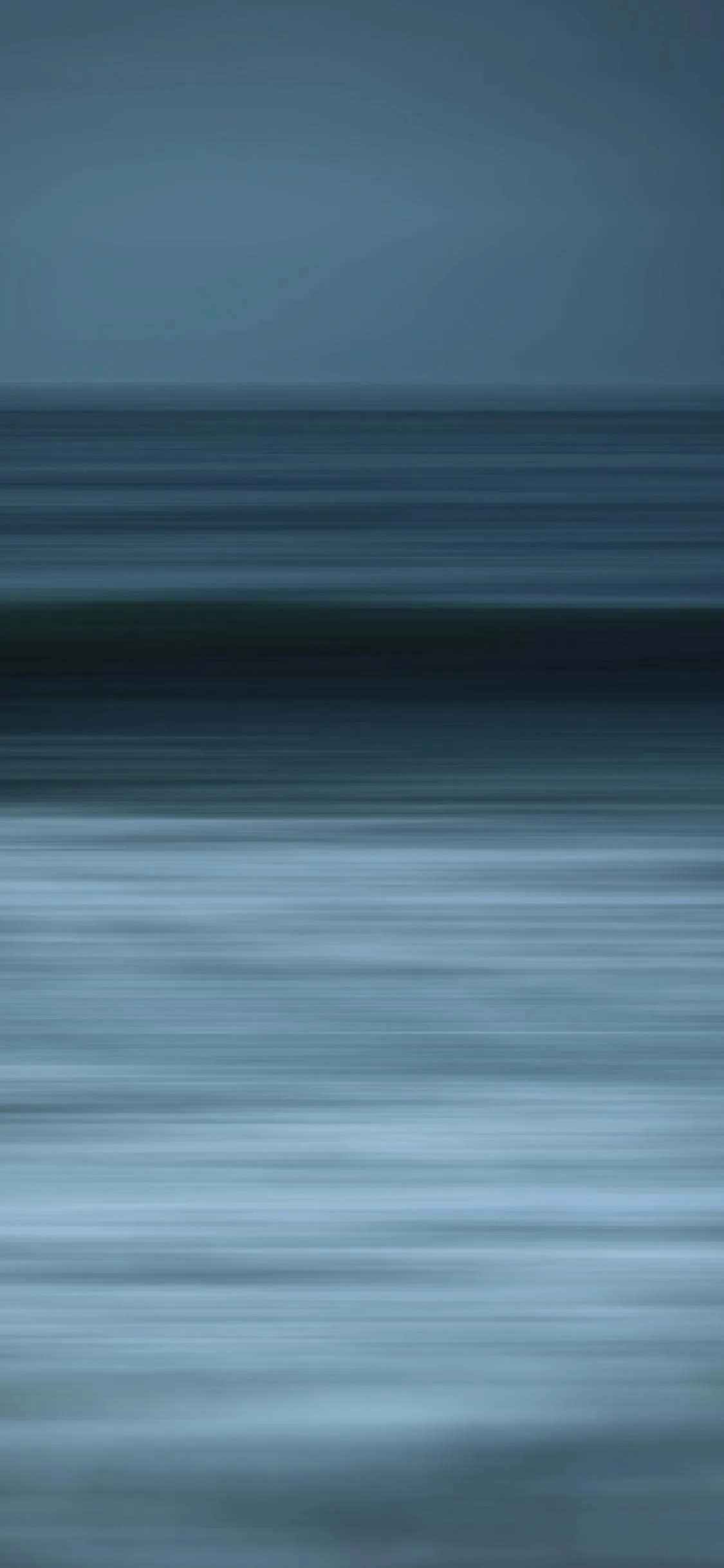Smooth Blue Ocean Waves Creating Calm Minimal Look