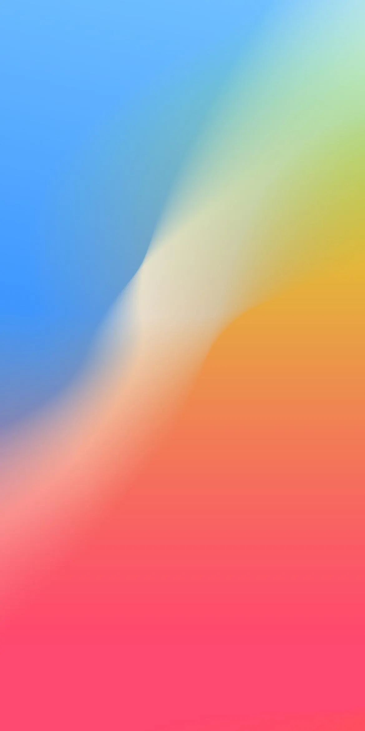 Smooth Gradient Rainbow Color Soft Blend Mobile Wallpaper