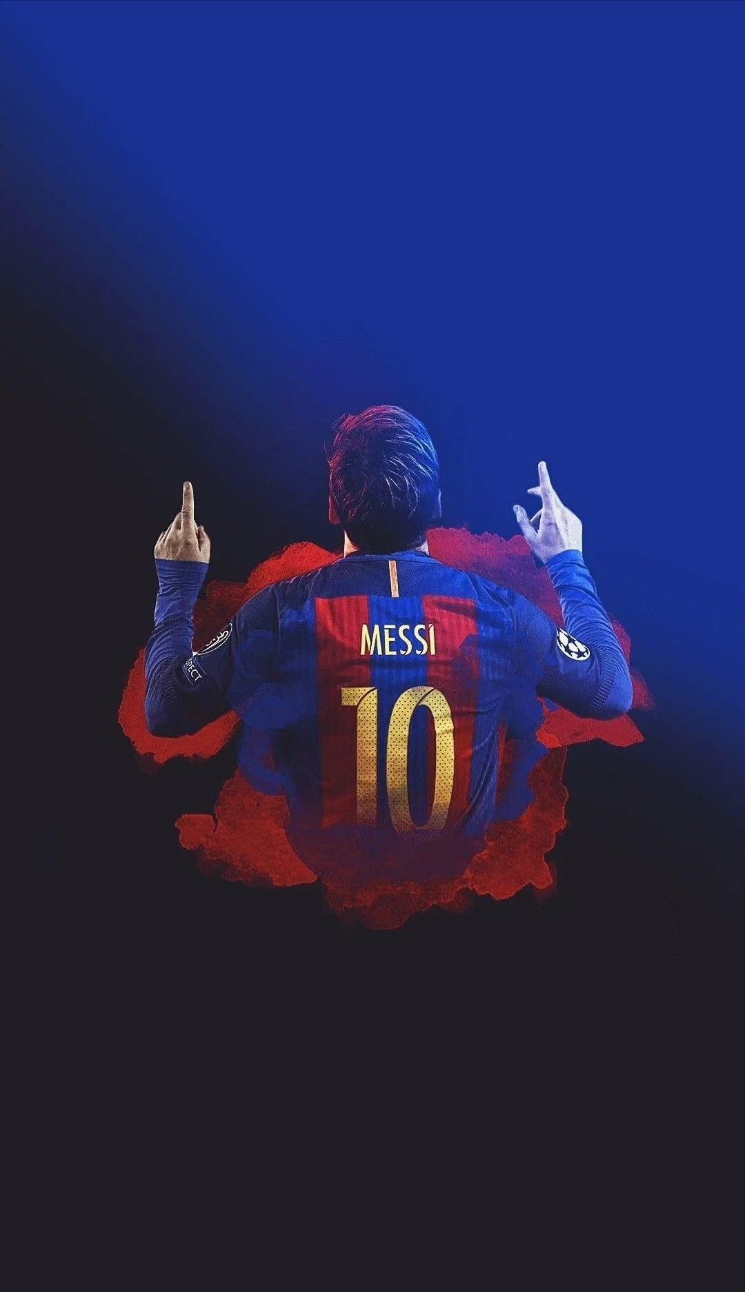 Soccer Star Celebrating Victory Sports Artwork Wallpaper