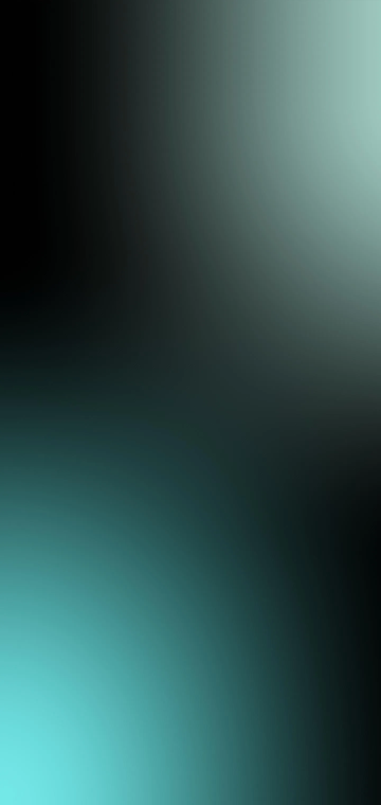Soft Blurred Gradient Background in Blue and Green
