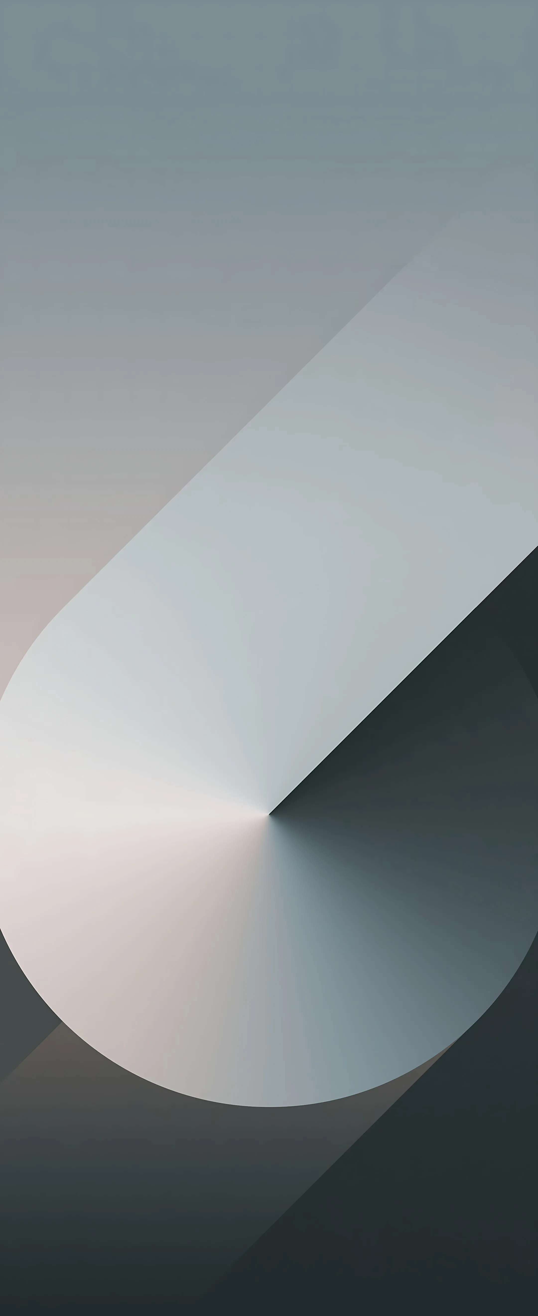 Soft Gradient Abstract Design with Smooth Muted Tones