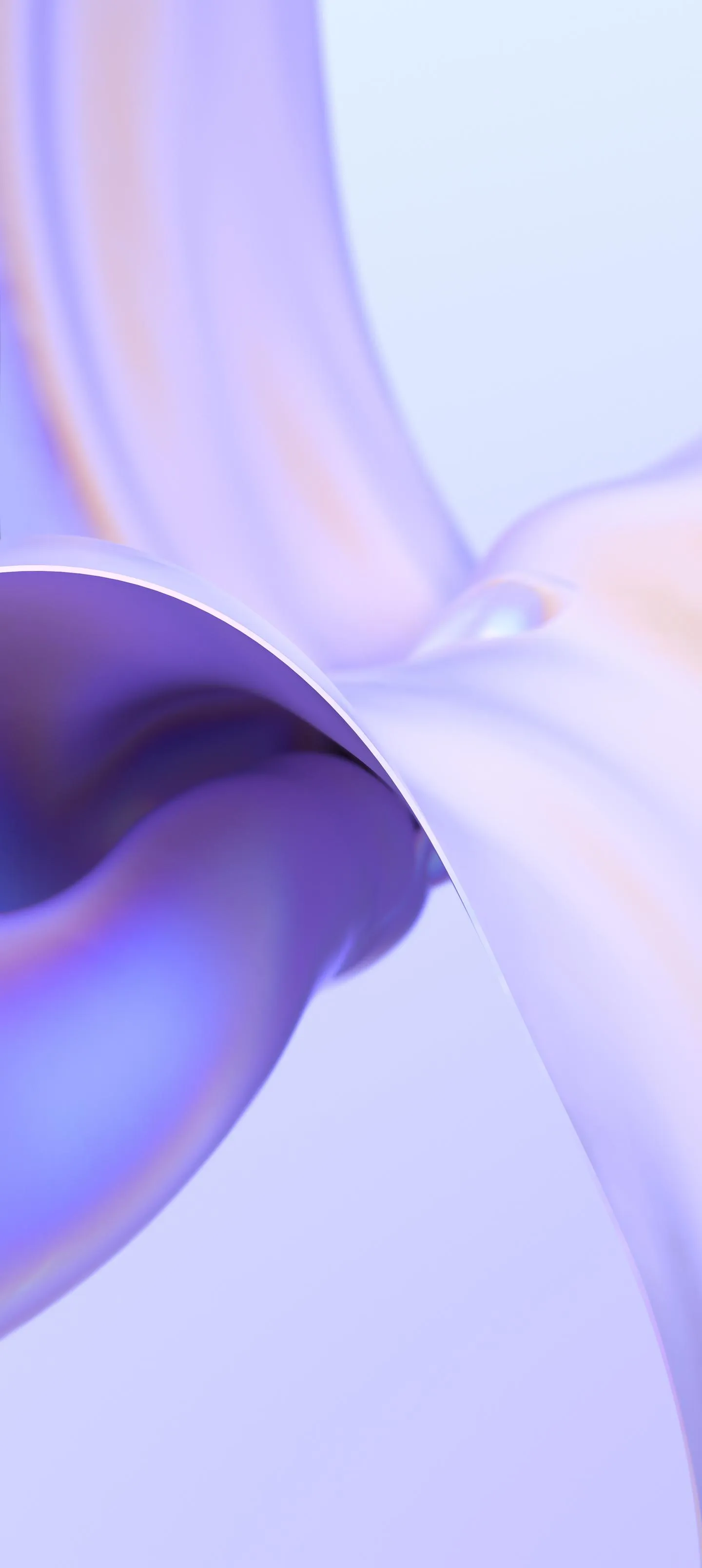 Soft Lavender Gradient Abstract Free Mobile Wallpaper