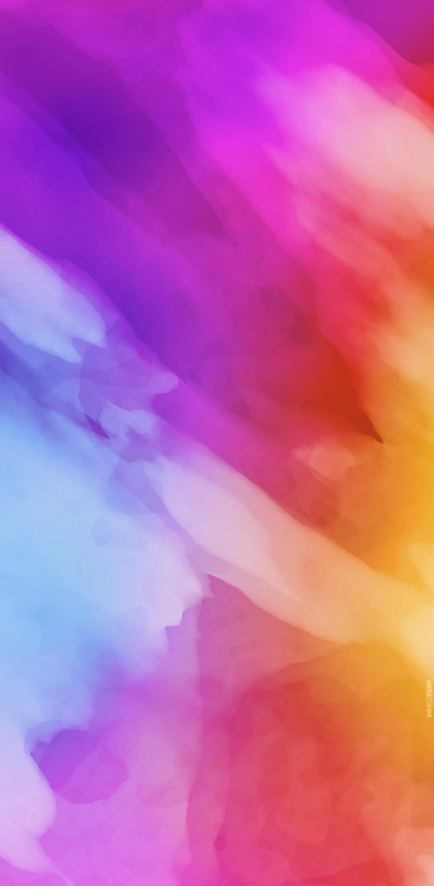 Soft Pastel Color Explosion in Artistic Gradient Form