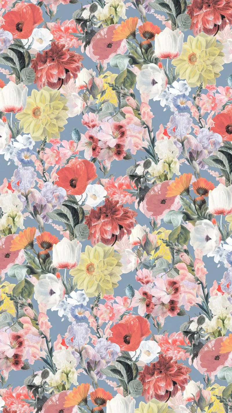 Soft Pastel Floral Garden Pattern for Vivo V30 Pro